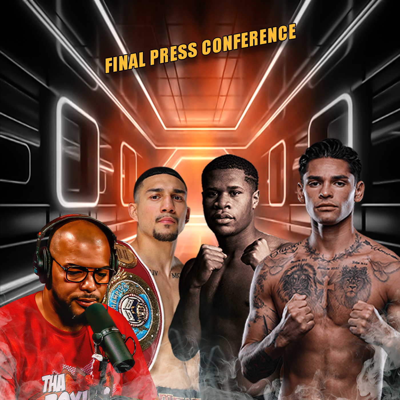 ☎️Garcia Vs Rolly PRESS CONFERENCE❗️Haney Booed😱Bill Cheered, Teo Wears Wrestling Maks👀