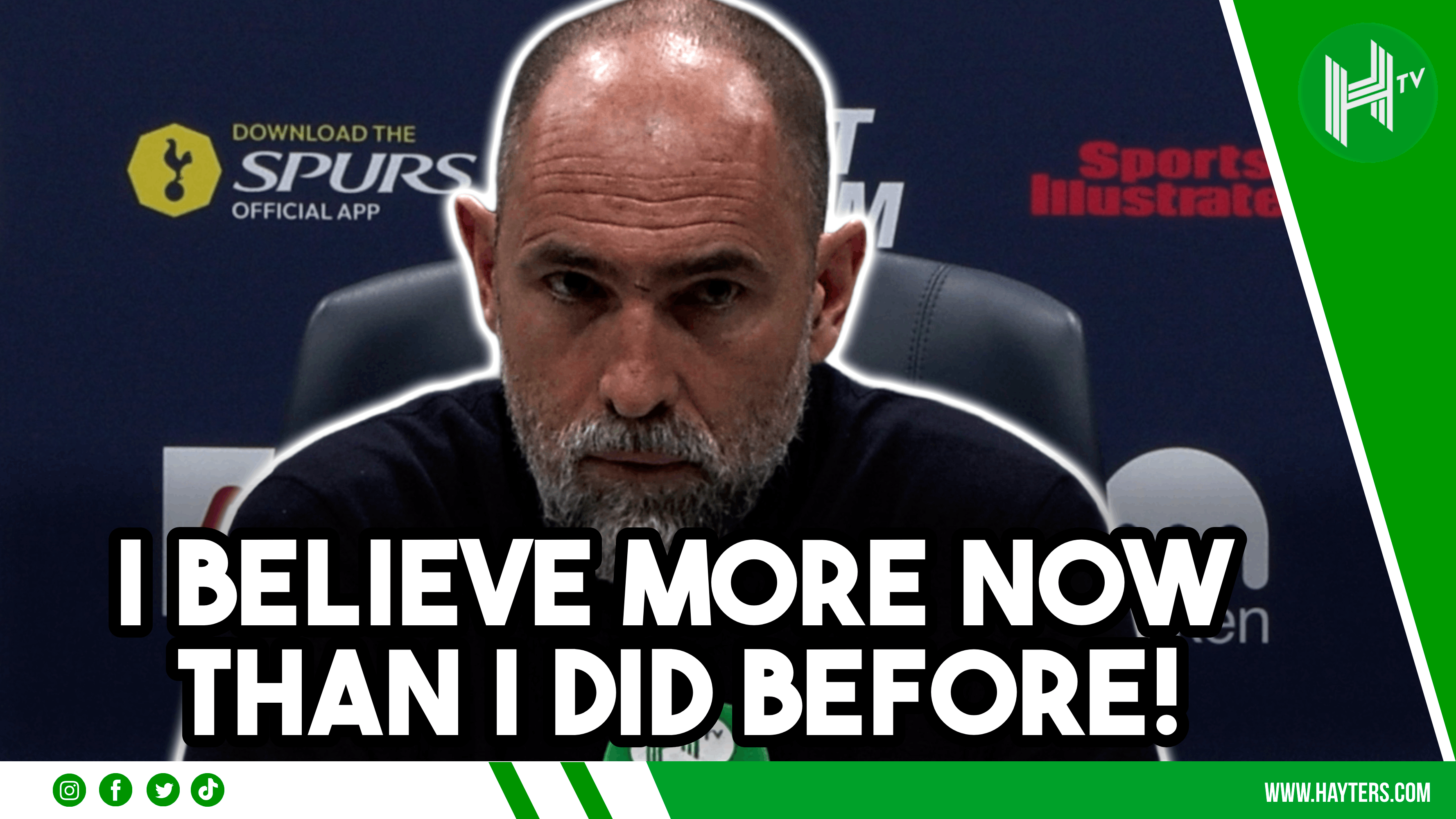 I BELIEVE MORE now than I did before! | Igor Tudor | Tottenham 1-3 Crystal Palace