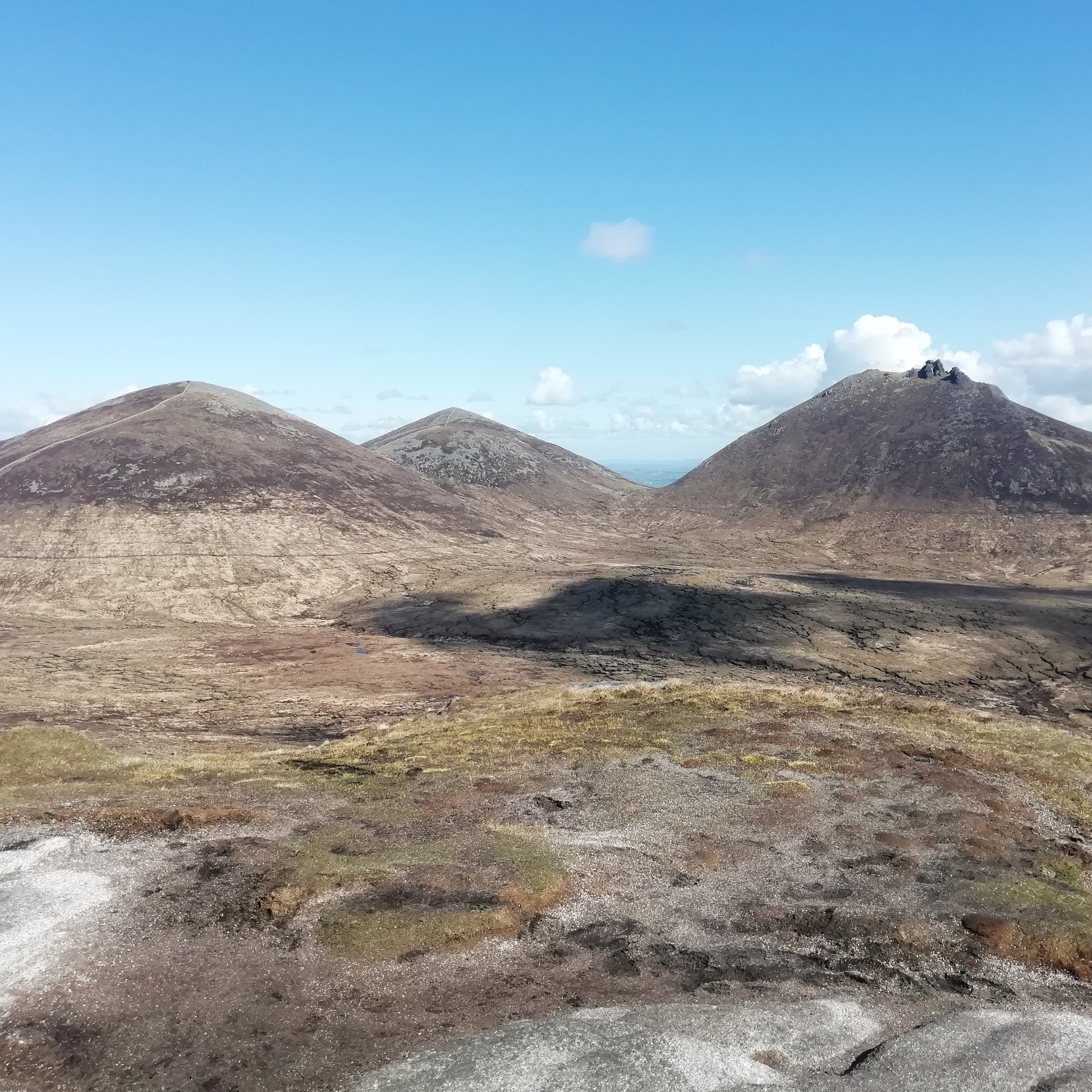 208: Walking St Patrick's Way 3: a quest to climb the Mourne Mountains