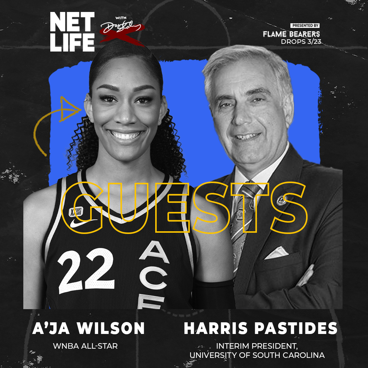 A'ja Wilson & Harris Pastides
