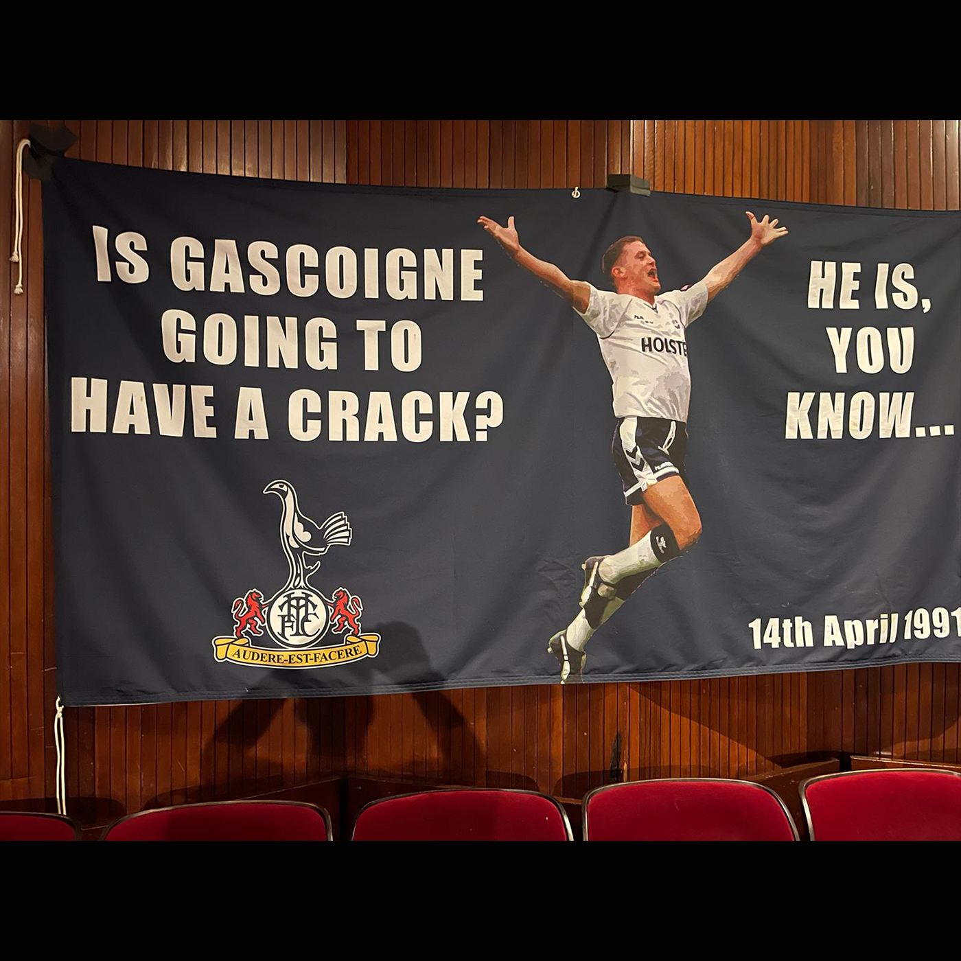 Paul Gascoigne Live with the Spurs Show! Part 2