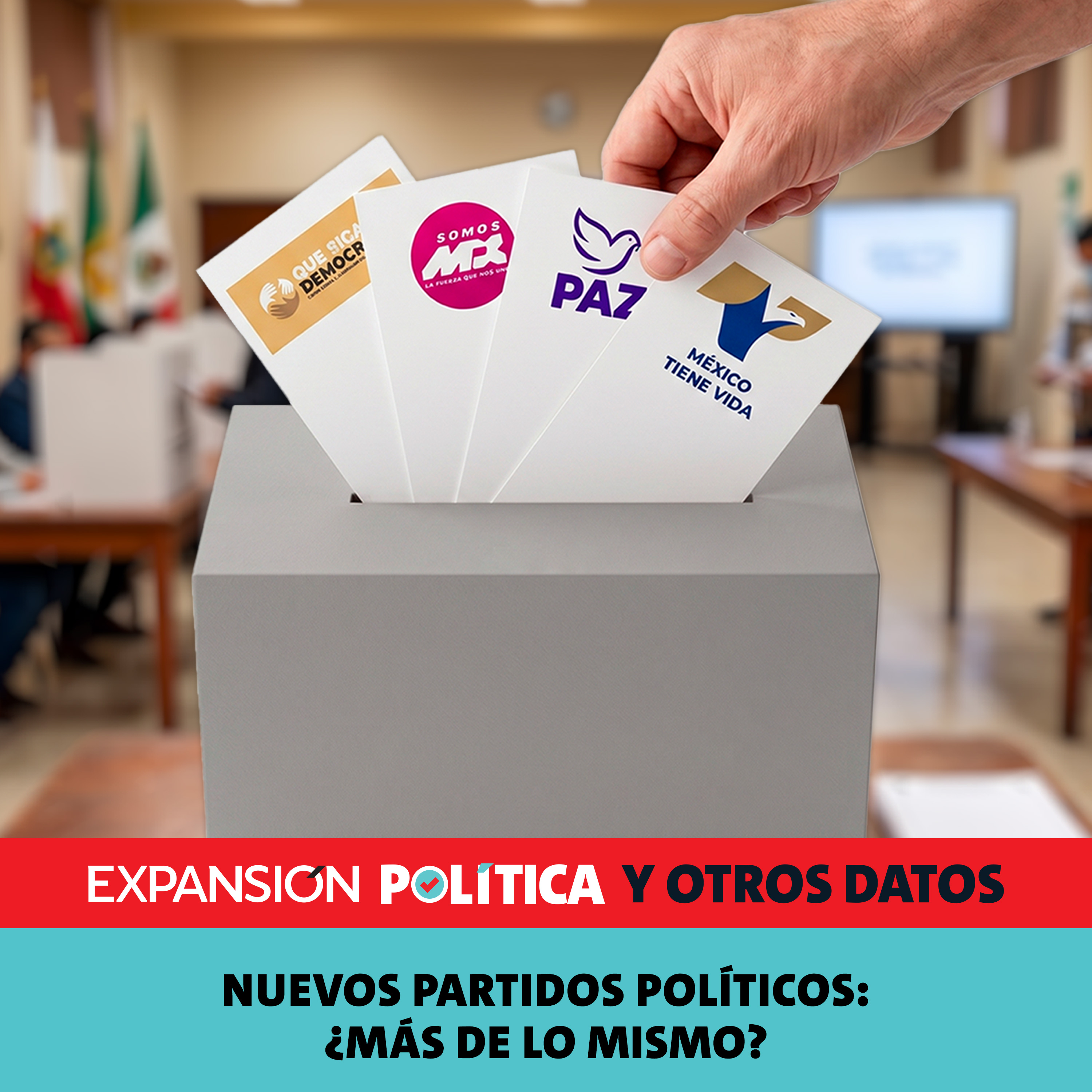 Nuevos partidos políticos: ¿Más de lo mismo? | Episodio 259 episode artwork