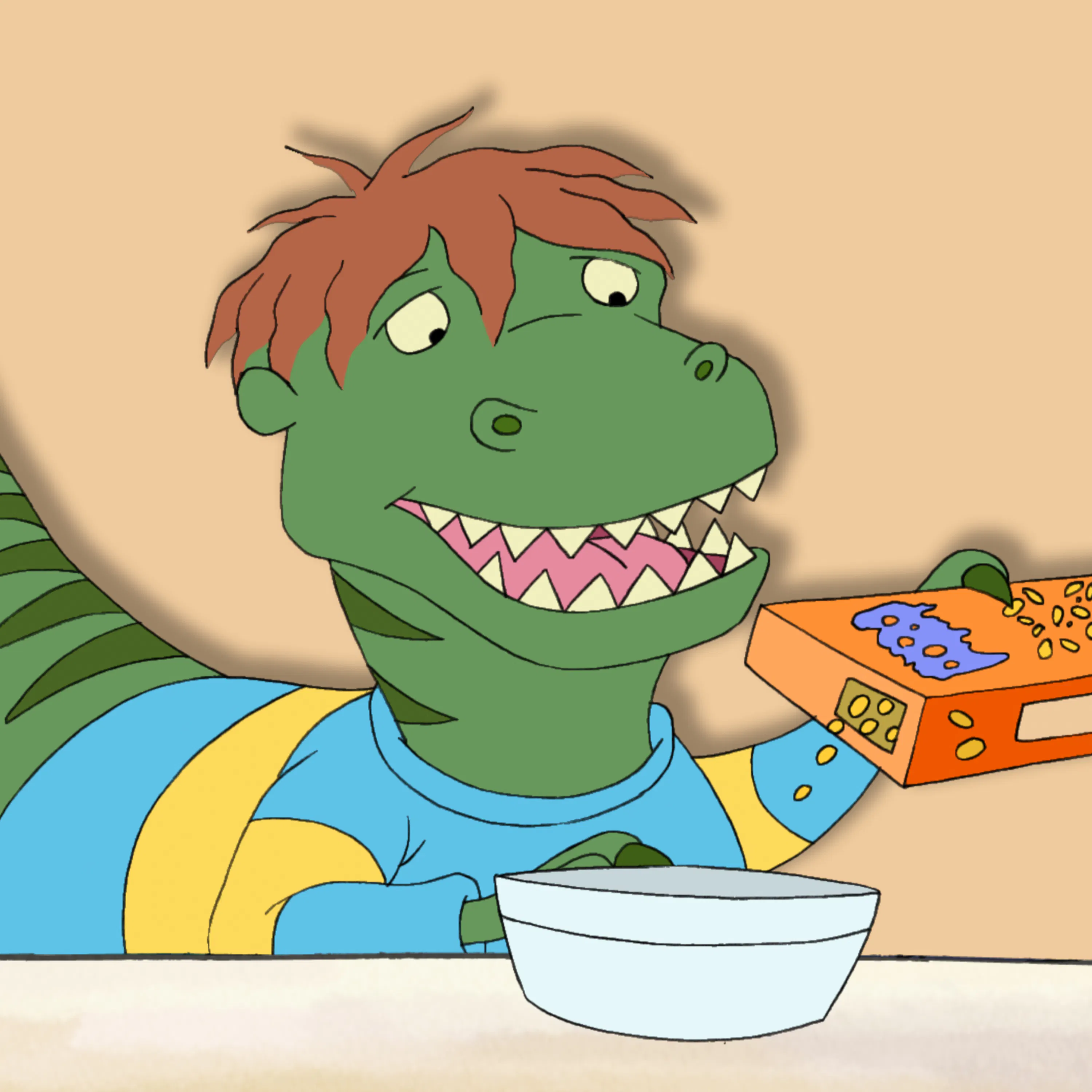 Horrid Henry and the Day of the Dinosaur episode artwork