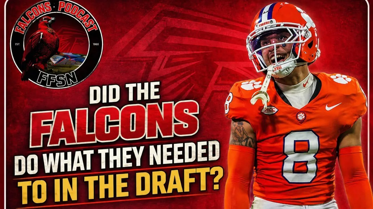 EP 40: Did Atlanta Falcons do what they needed to in NFL Draft? | w/ Garrett Chapman episode artwork