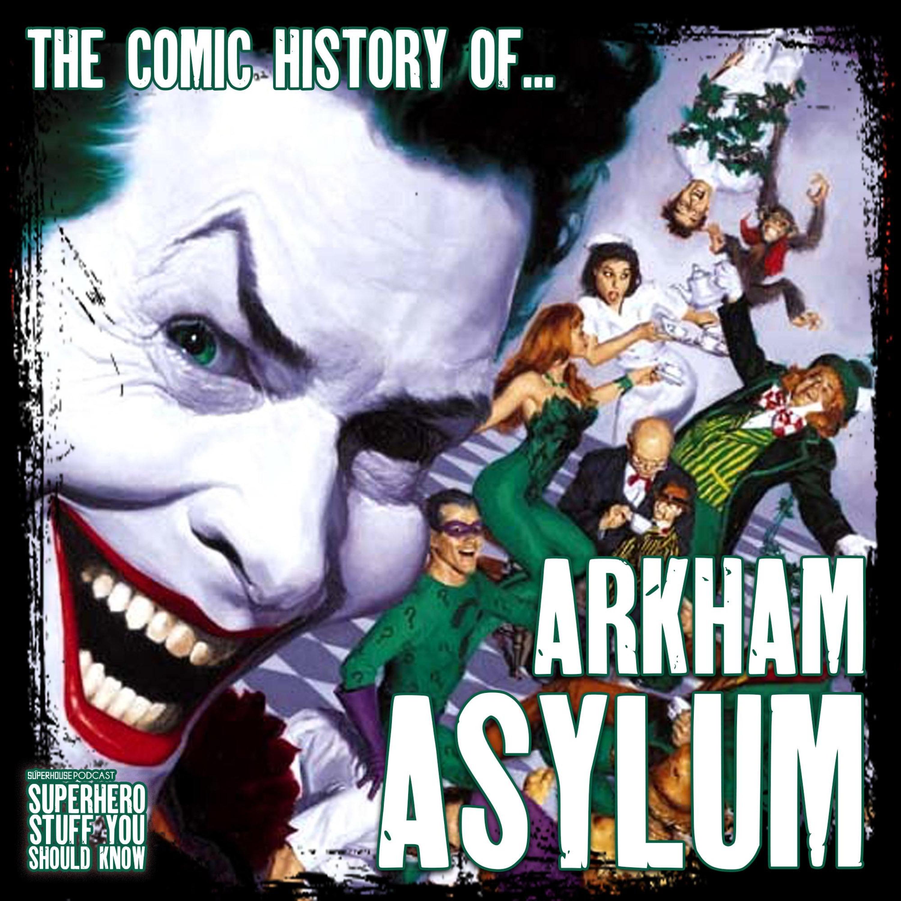 The Comic History of Arkham Asylum episode artwork