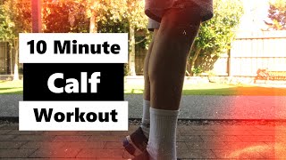 10 Minute CALF WORKOUT You Can Do at Home To Build Massive Calfs | Follow Along
