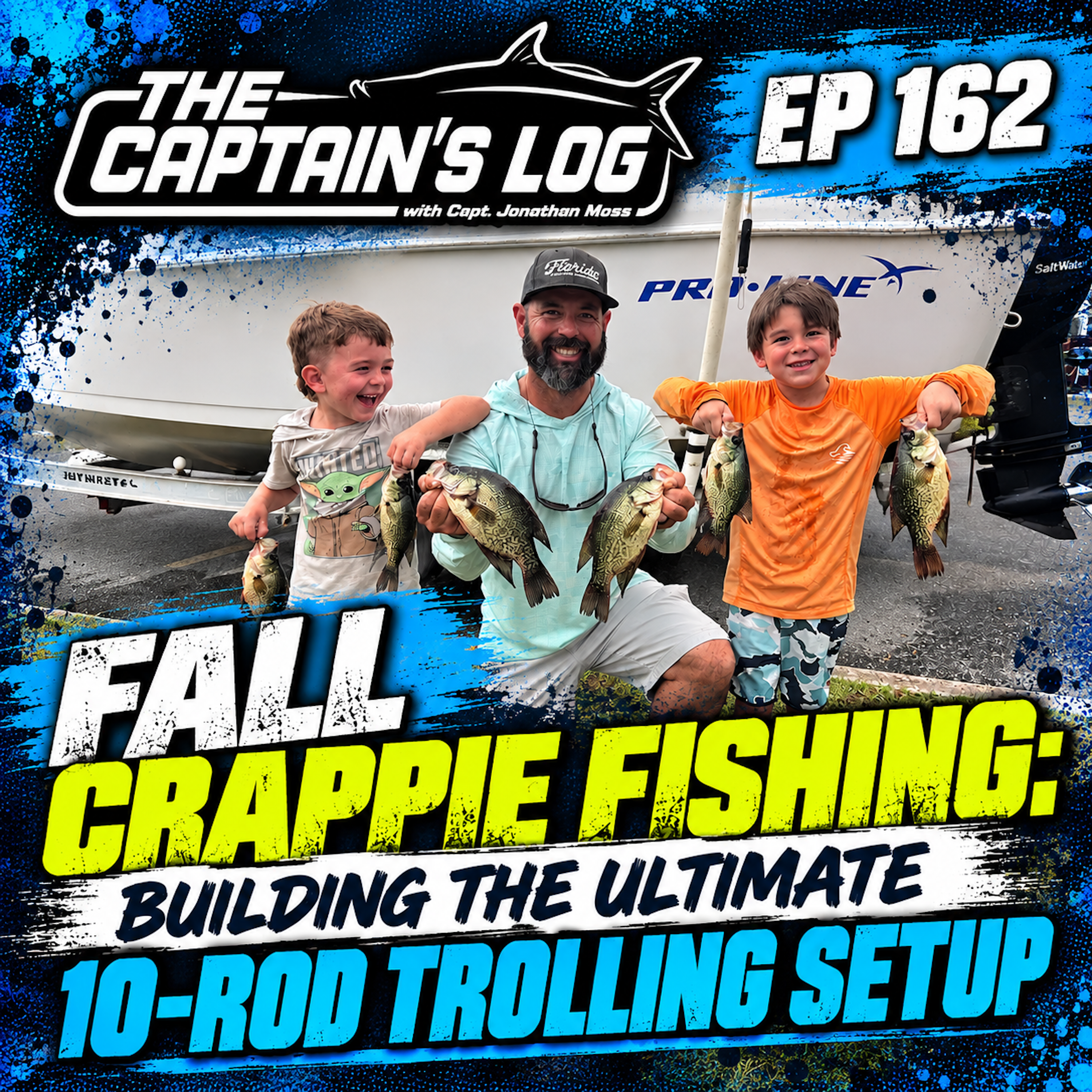 Fall Crappie /Speck Fishing: Building the Ultimate 10-Rod Trolling Setup episode artwork