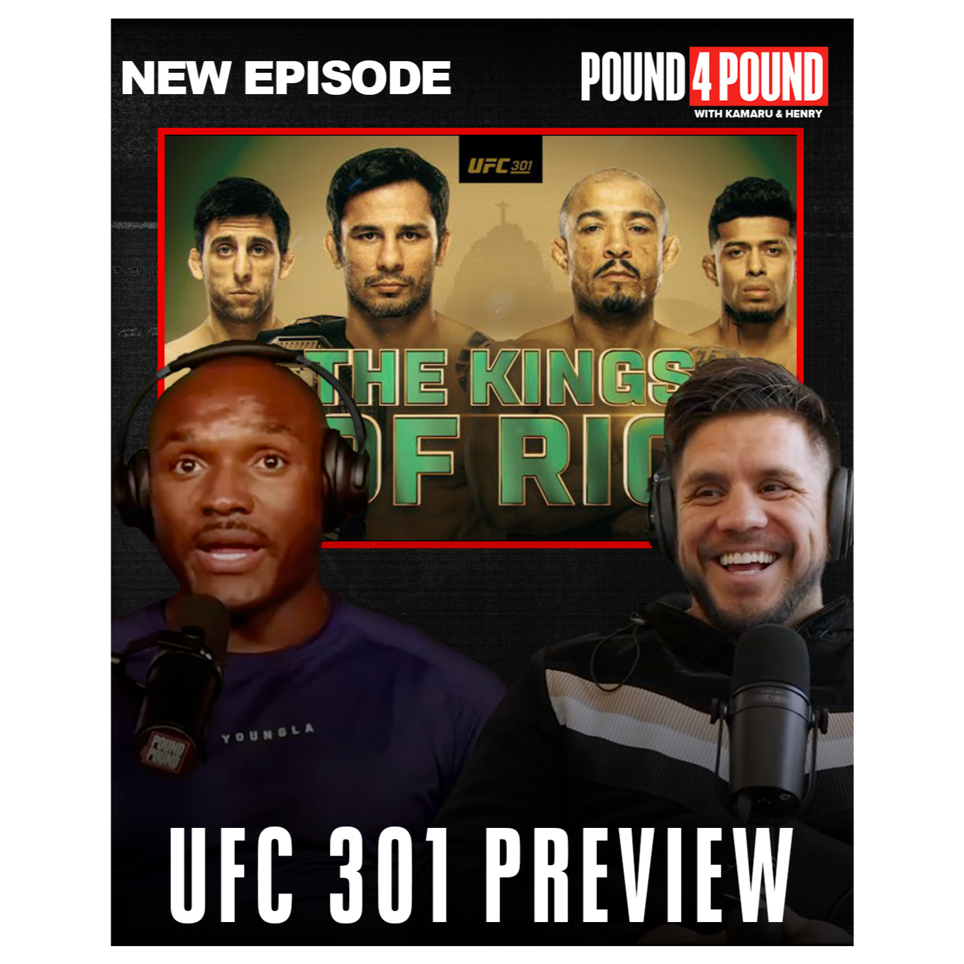 UFC 301 Full Preview, Canelo Alvarez vs Jaime Munguia, Francis Ngannou News || Pound 4 Pound Ep 14 episode artwork