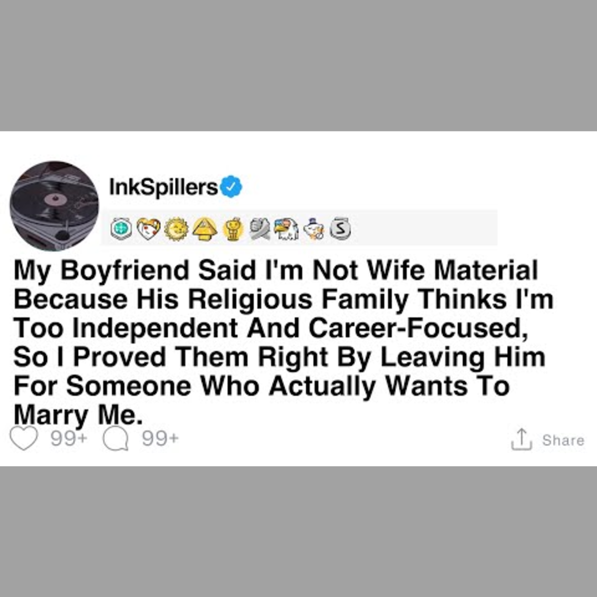 Boyfriend's Family Says I'm Not Wife Material Due to Independence