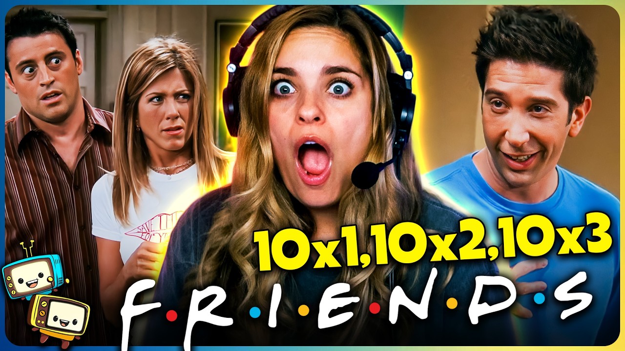 FRIENDS (2003) Season 10 Episodes 10x1, 10x2, & 10x3 Reaction! | First Time Watch! episode artwork