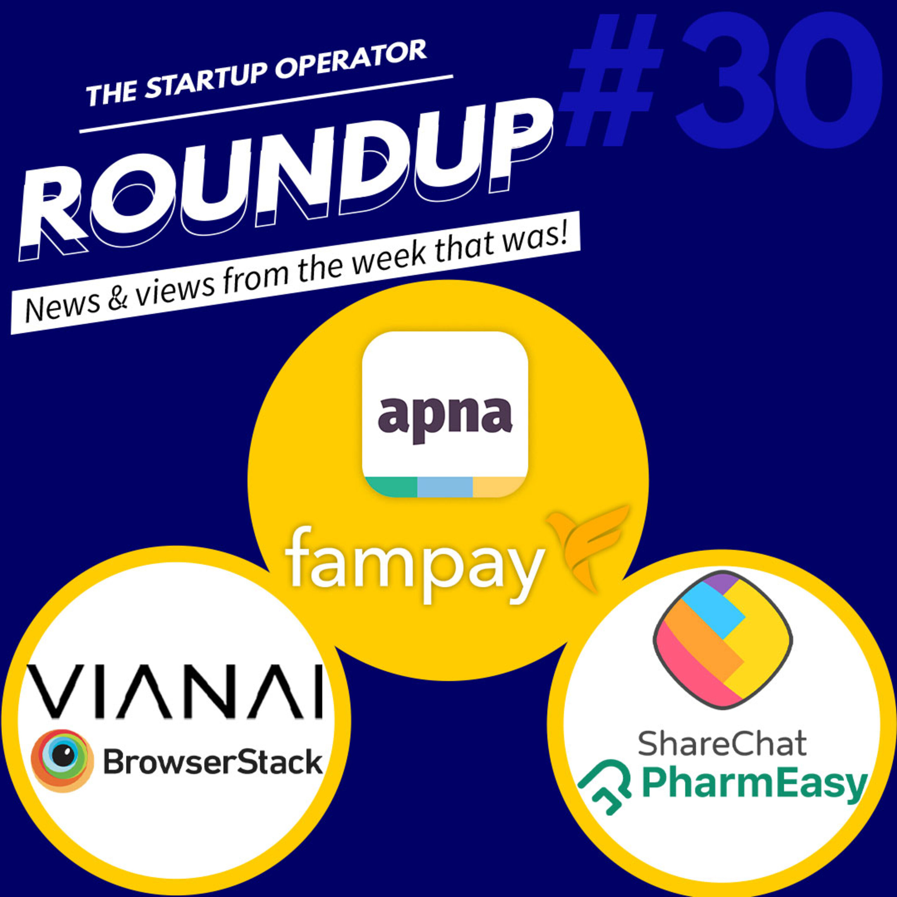 Roundup #30: Pharmeasy & Sharechat ESOP buybacks, Fundraises in the past week and more! episode artwork
