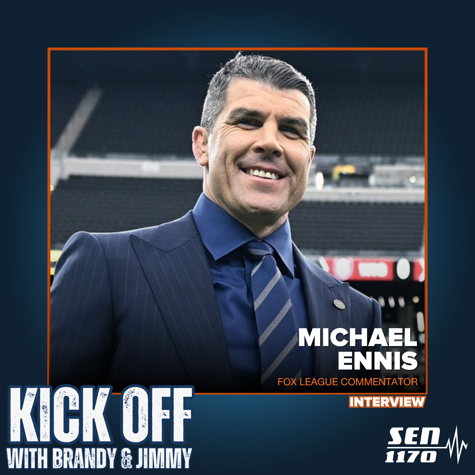 Michael Ennis on the NRL finals, the teams that missed the eight and his epic Sydney Marathon (31/8/26) episode artwork