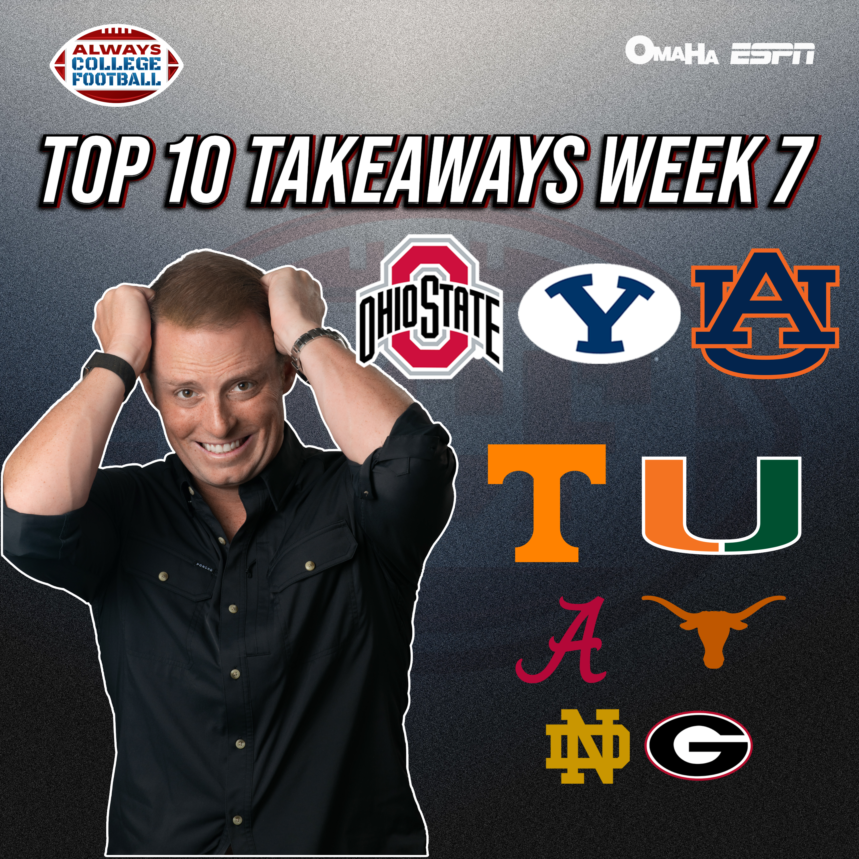 McElroy’s Top 10 takeaways from week 7 | Always College Football