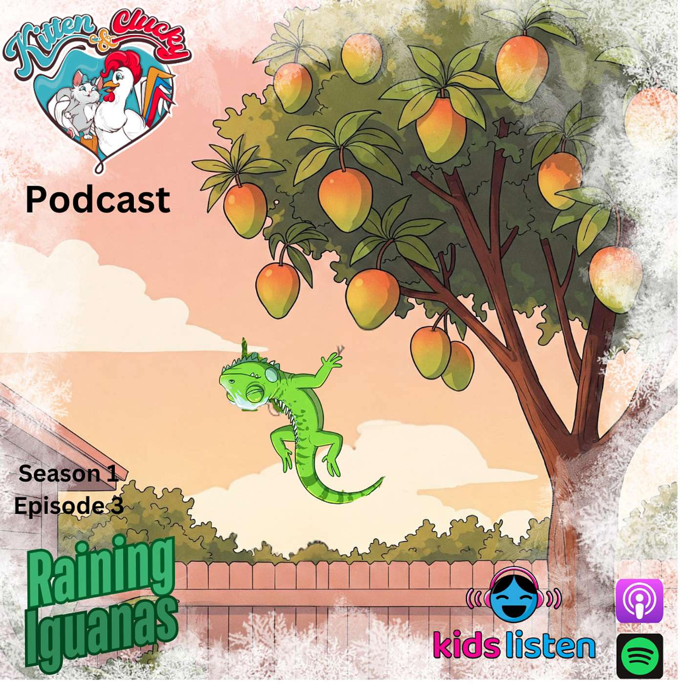 Raining Iguanas episode artwork