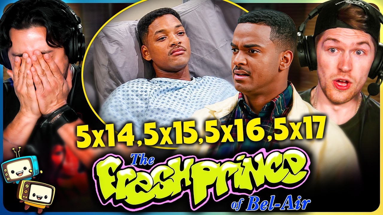 THE FRESH PRINCE OF BEL-AIR (1994) 5x14, 5x15, 5x16 & 5x17 Reaction! | Will Smith w/ Jaby Koay episode artwork