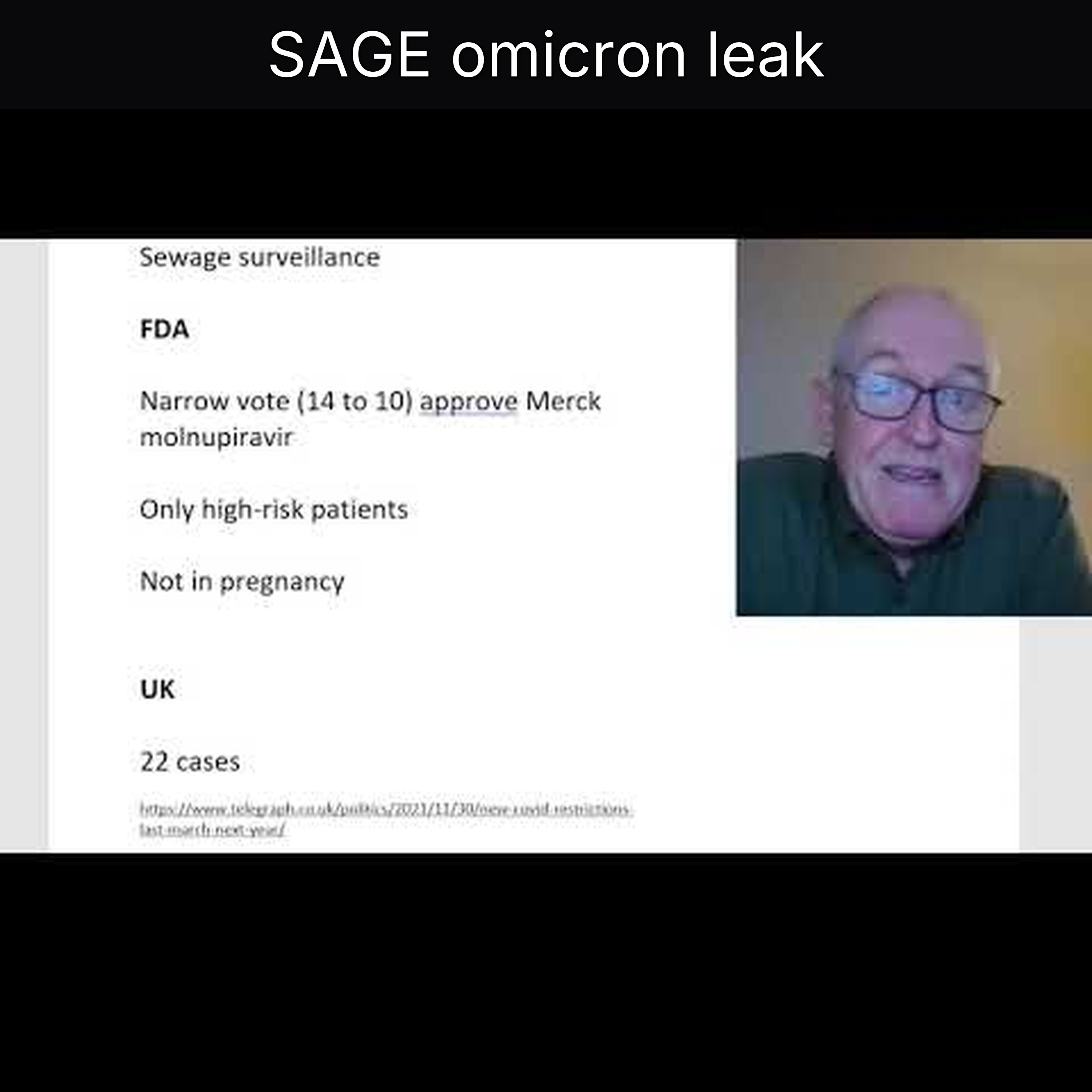 SAGE omicron leak episode artwork