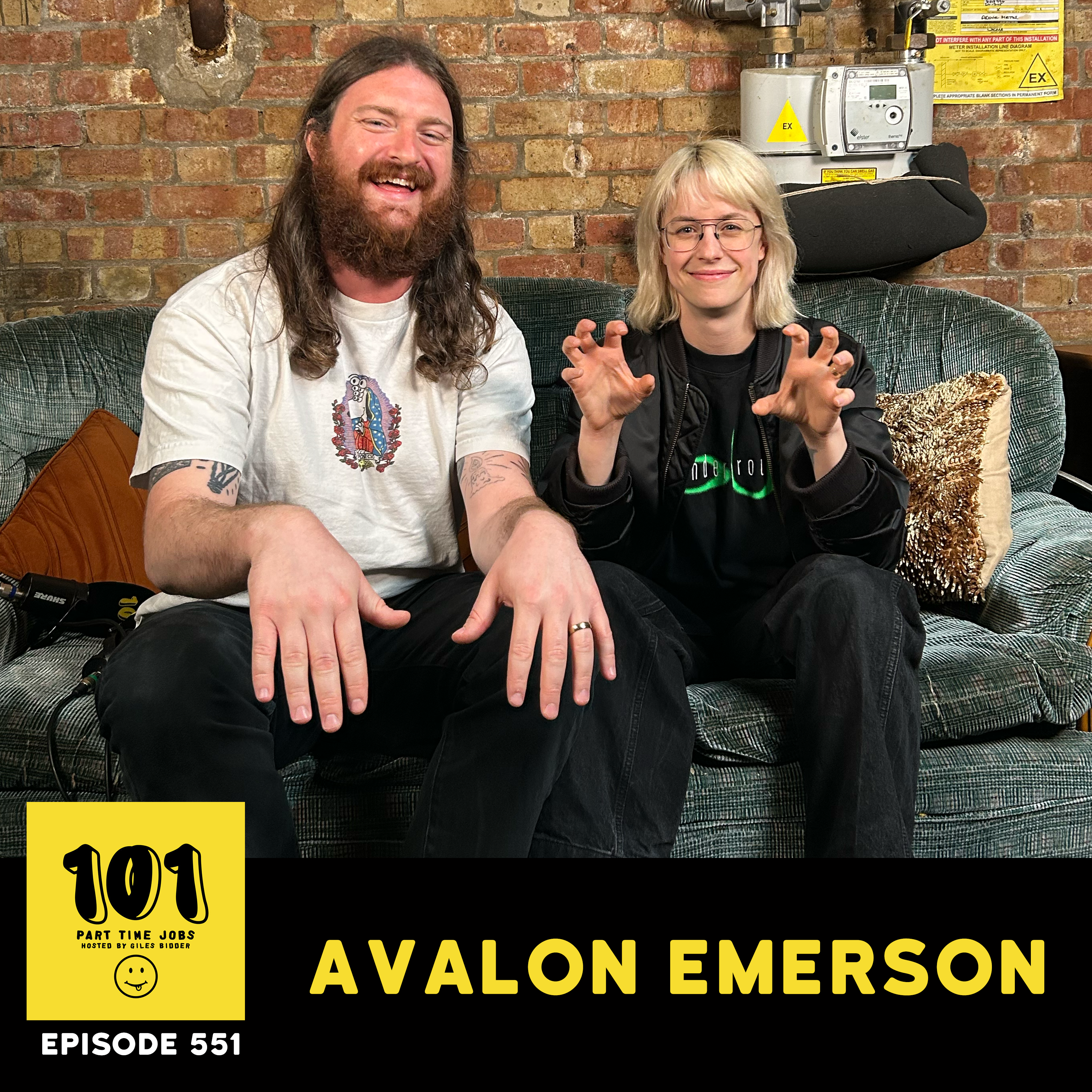 Avalon Emerson - "Oscillating between ridiculous hubris and cratering self-doubt" episode artwork