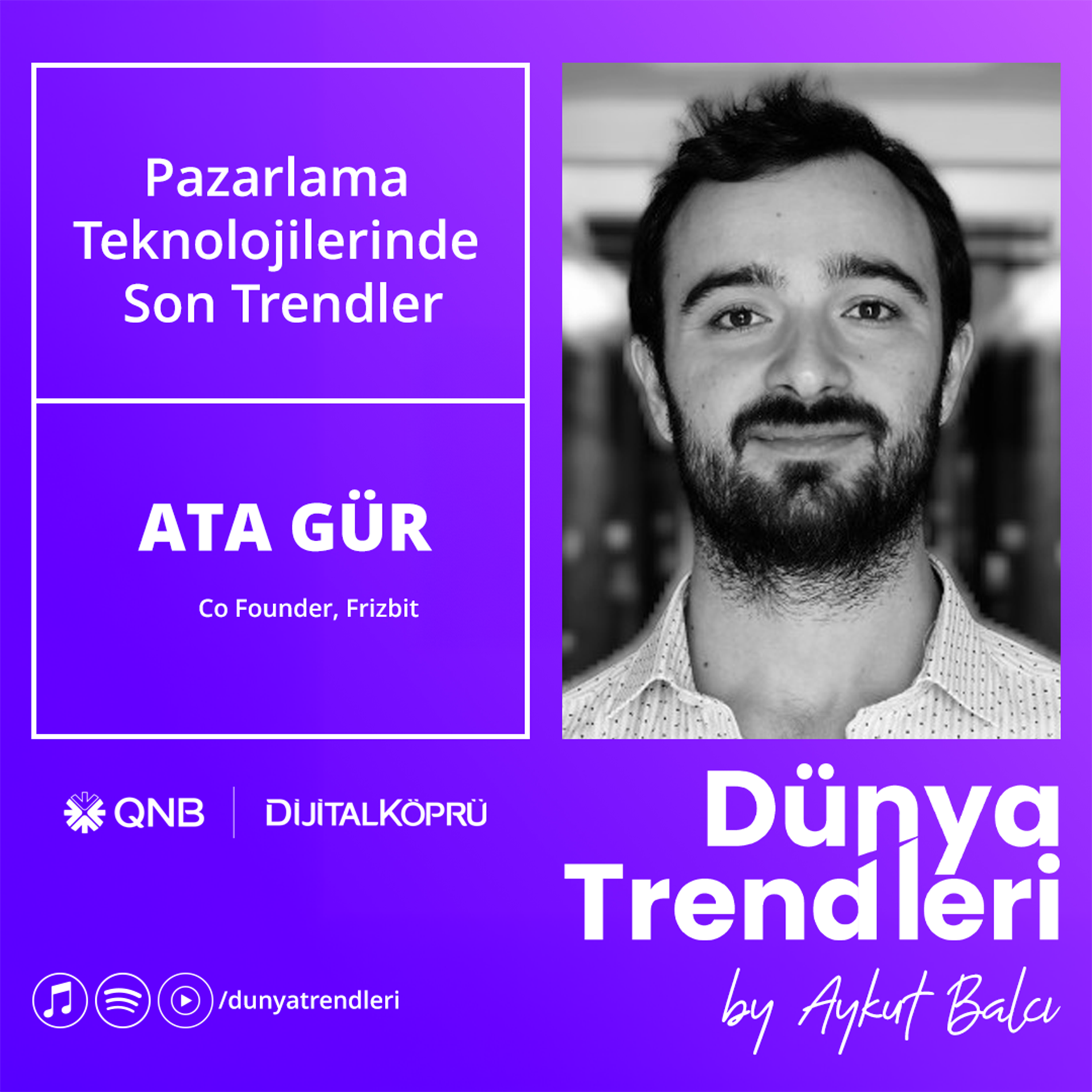 Pazarlama Teknolojilerinde Son Trendler - Konuk: Frizbit CEO'su Ata Gür