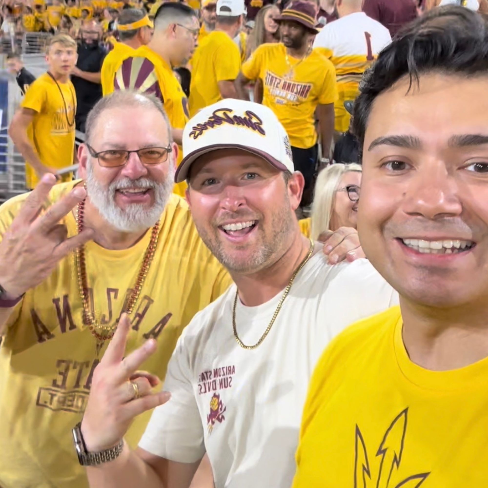 Kirk Hoffman Interviewed at Arizona State University Football Game