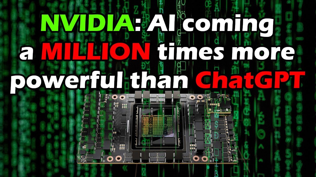 NVIDIA: AI 1,000,000x (a million times) more powerful than ChatGPT within 10 years | Artificial Intelligence Masterclass