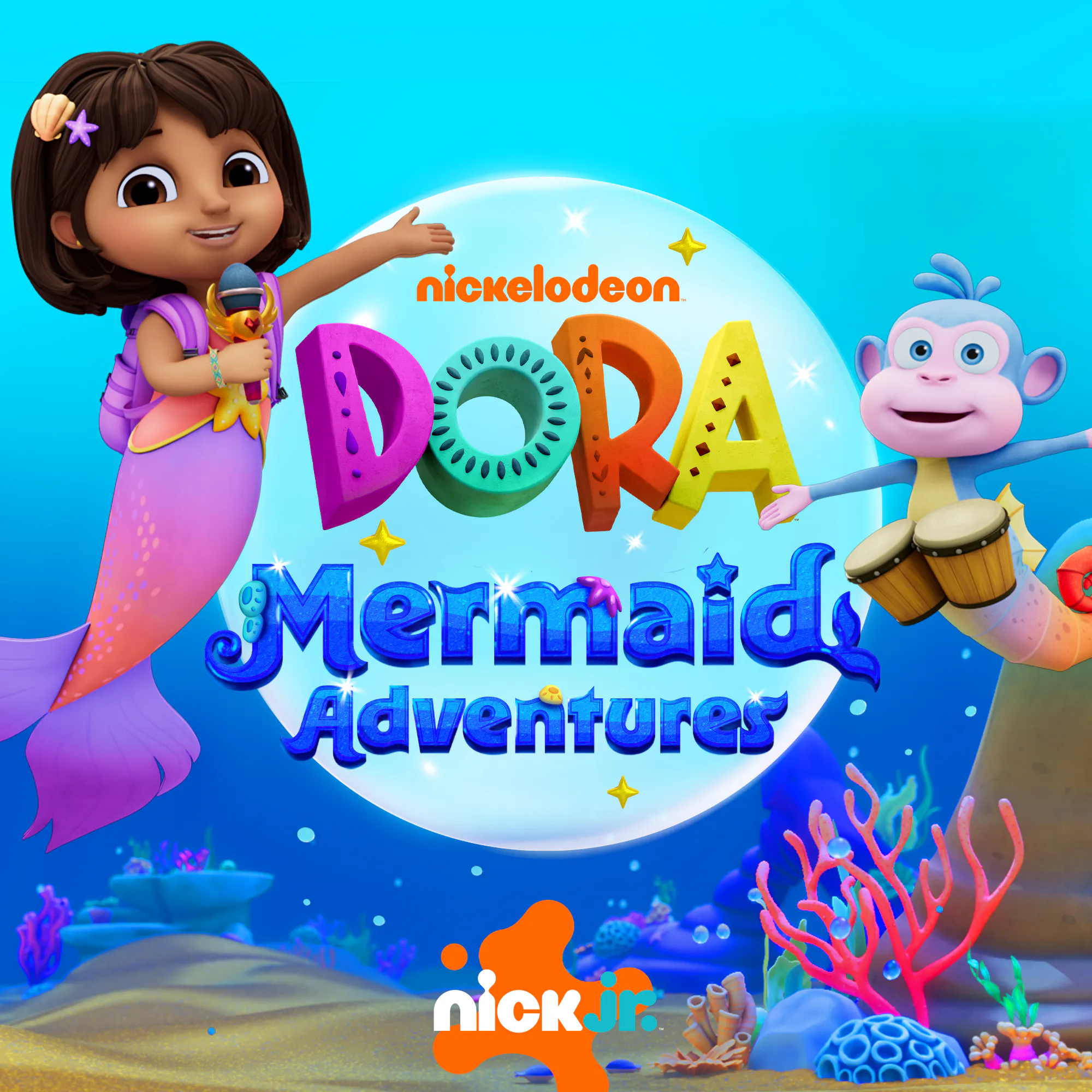Magical Mermaid Maze with Dora! | Dora's Mermaid Adventures episode artwork