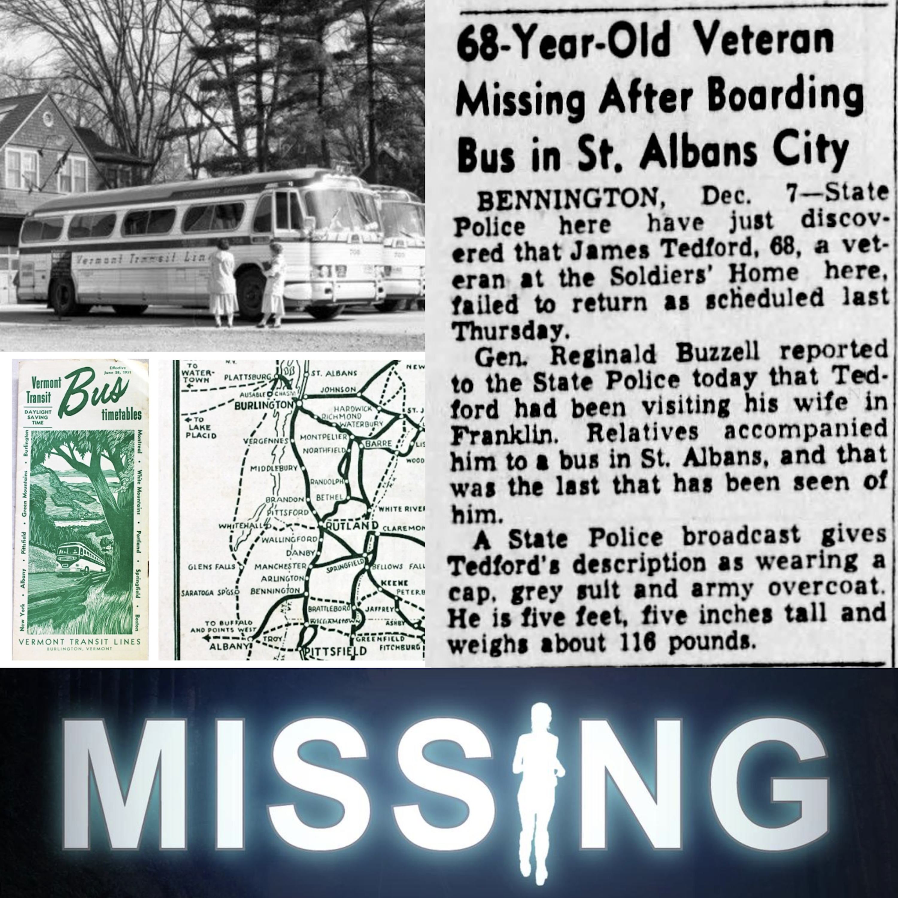 595 // Bennington Triangle Disappearances - Part 3 - James Tedford