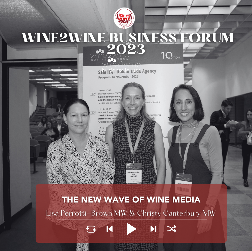 Ep. 1876 The new wave of wine media | wine2wine Business Forum 2023