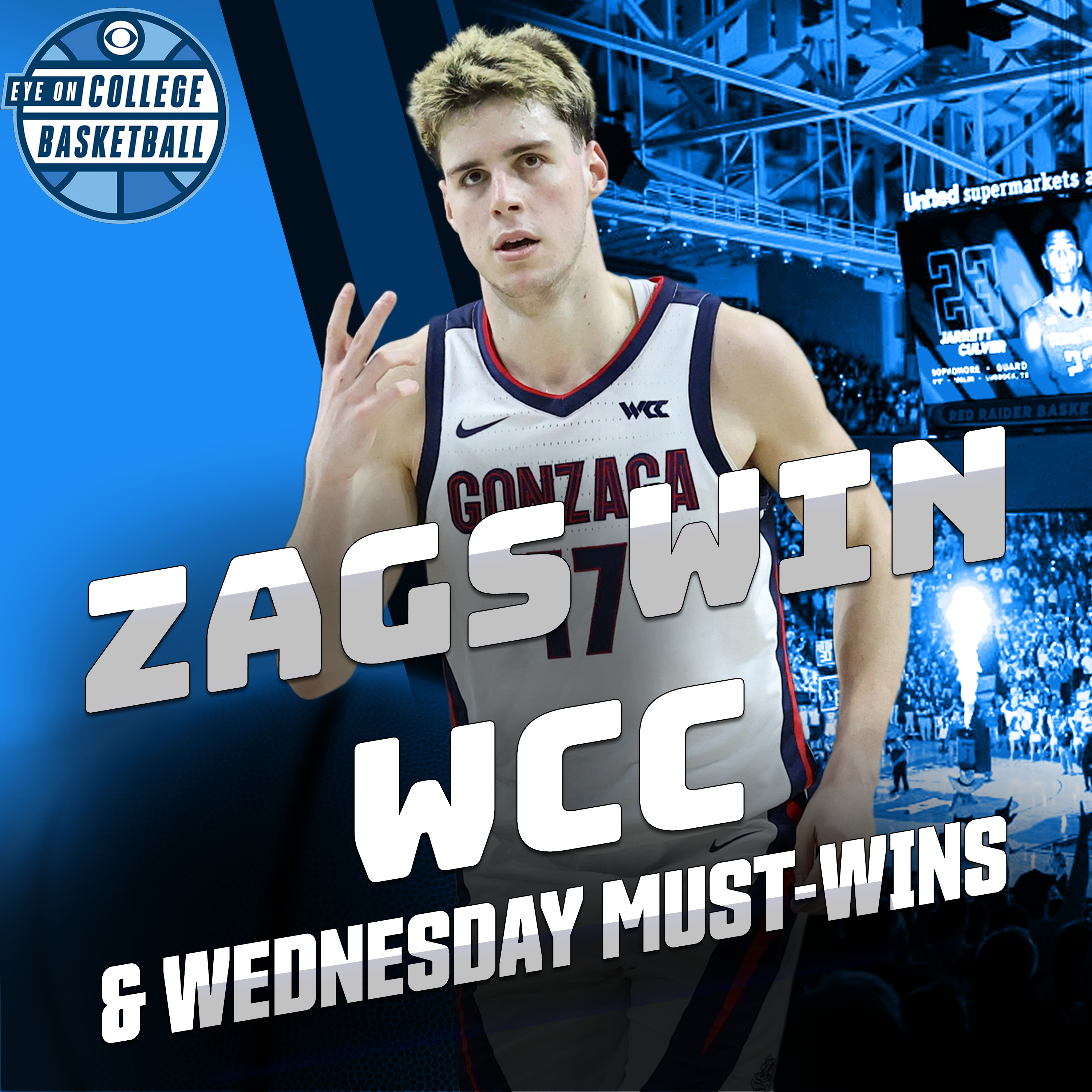 Gonzaga heads to Pac 12 with one last WCC tournament title; Hofstra, Siena, Wright State & LIU are going dancing; Wednesday's bubble must-wins