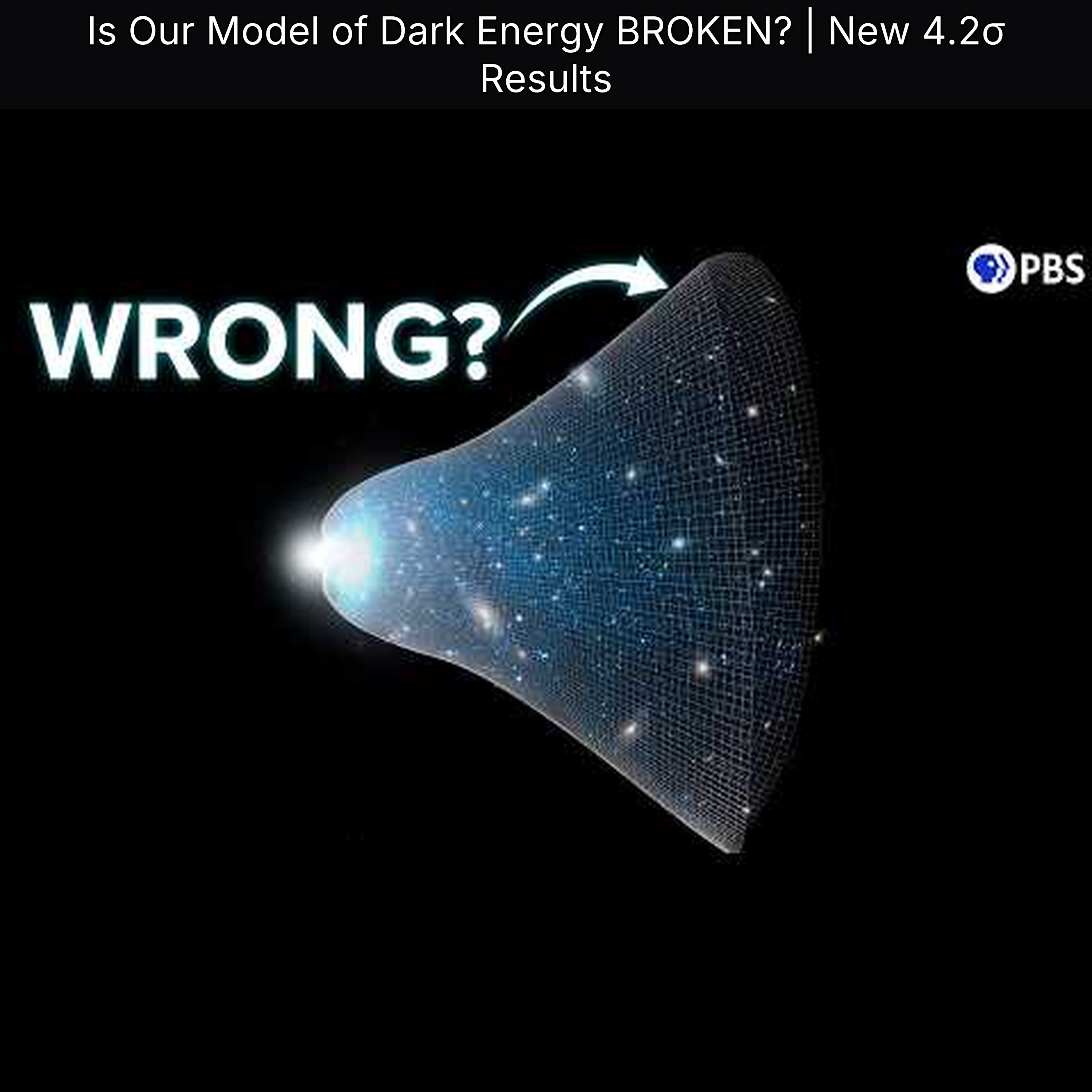 Is Our Model of Dark Energy BROKEN? | New 4.2σ Results