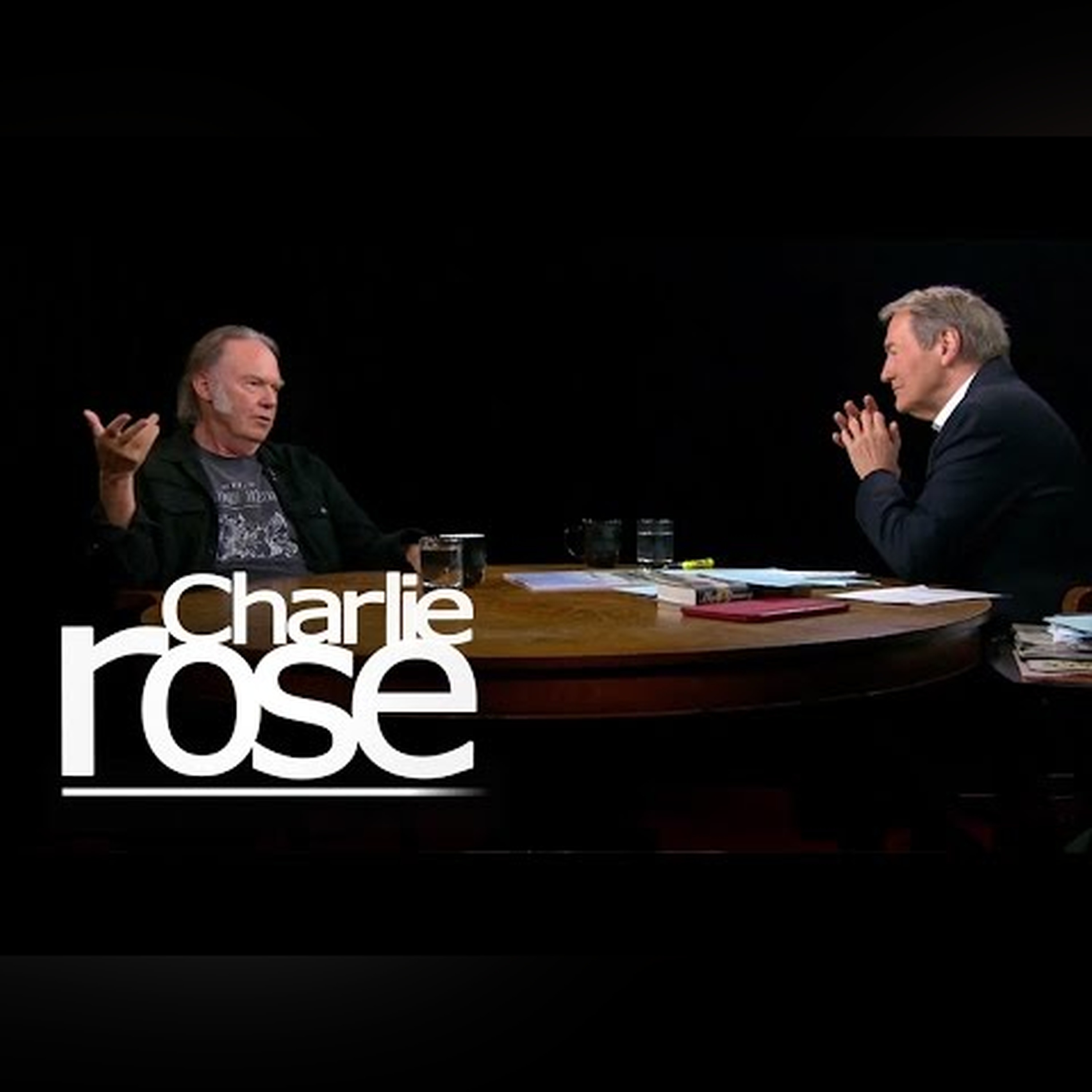 Neil Young (Sort of) Remembers Woodstock (Oct. 30, 2014) | Charlie Rose