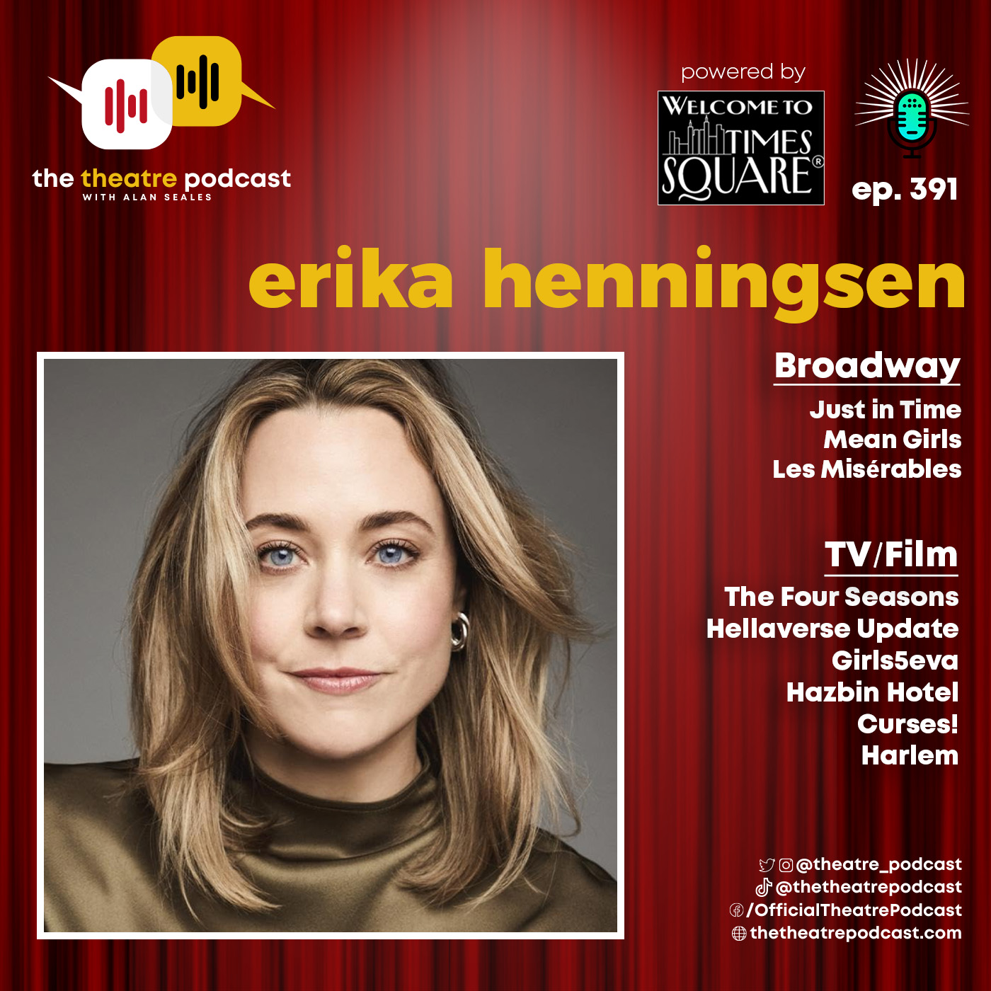 Erika Henningsen: From Mean Girl to Sandra Dee and Everything Between