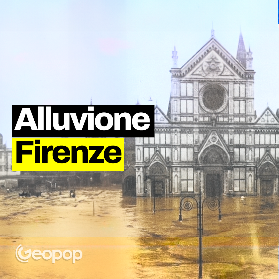 L'alluvione di Firenze del 4 novembre 1966, le cause e la ricostruzione 3D del disastro