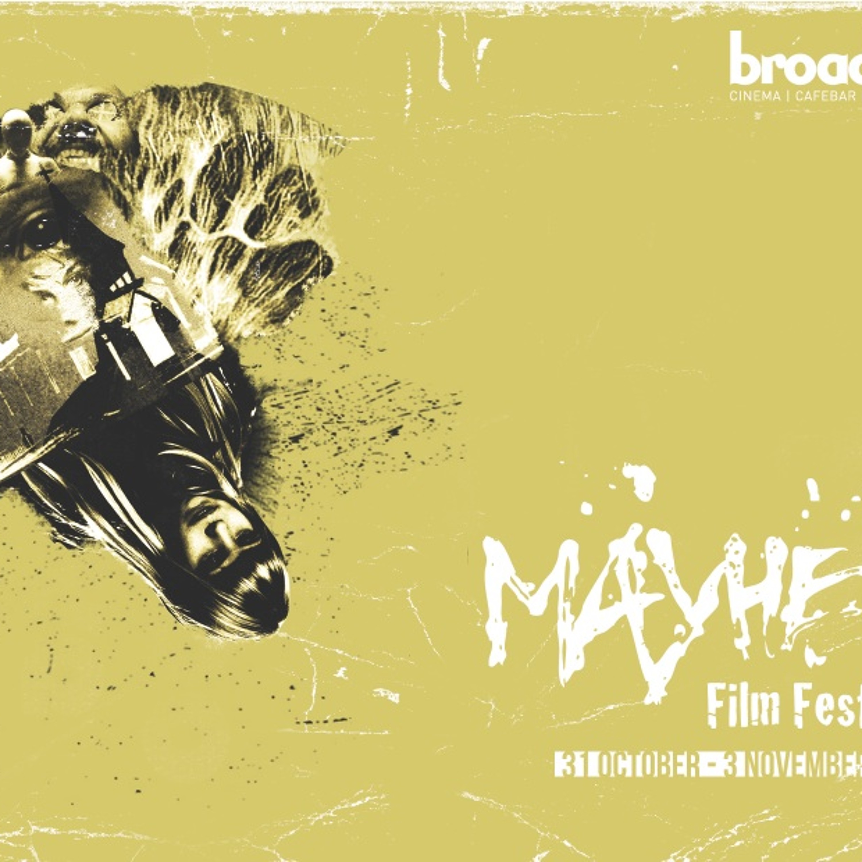 Steven Sheil writer/director and co-organiser of Mayhem Horror Film Festival episode artwork