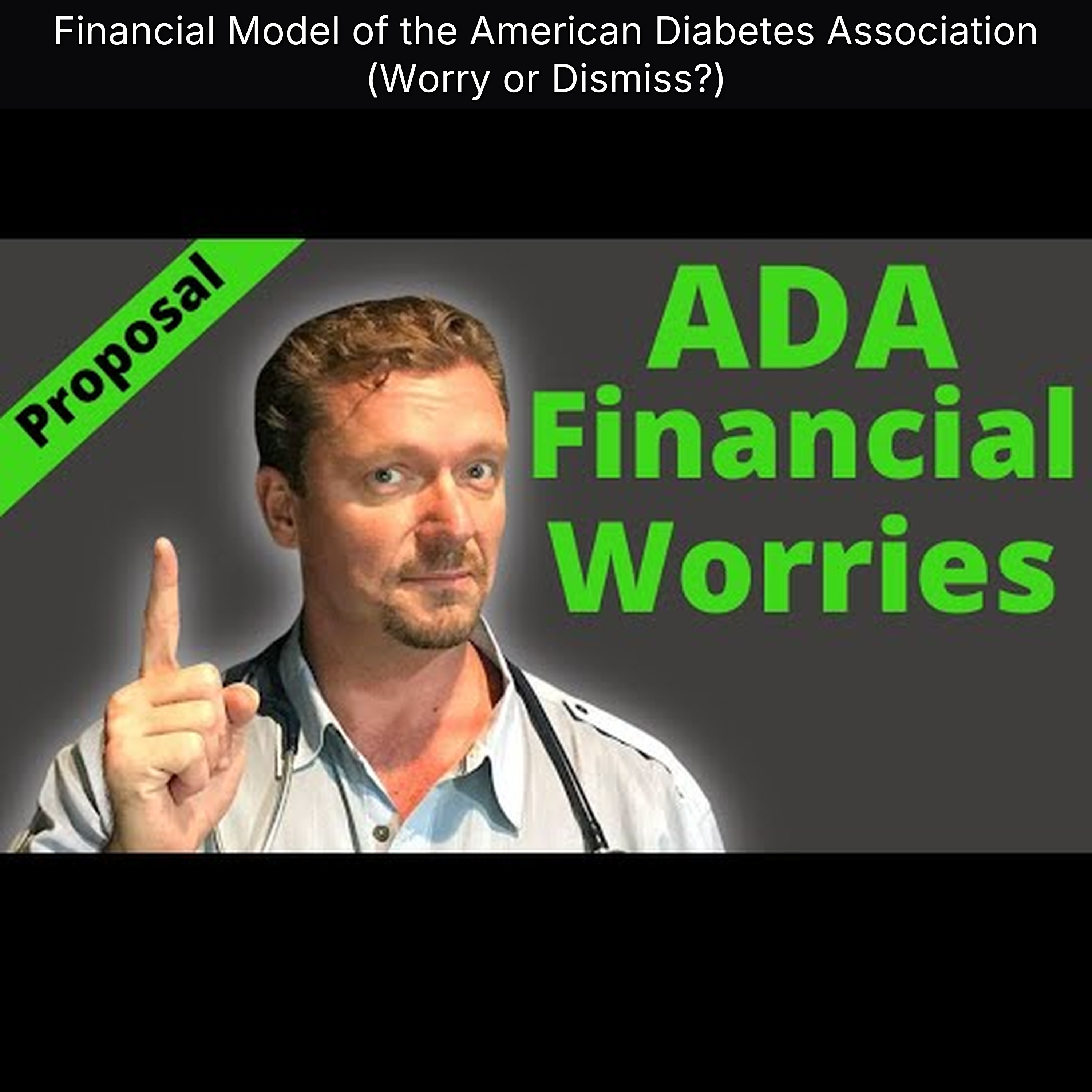 Financial Model of the American Diabetes Association (Worry or Dismiss?) episode artwork
