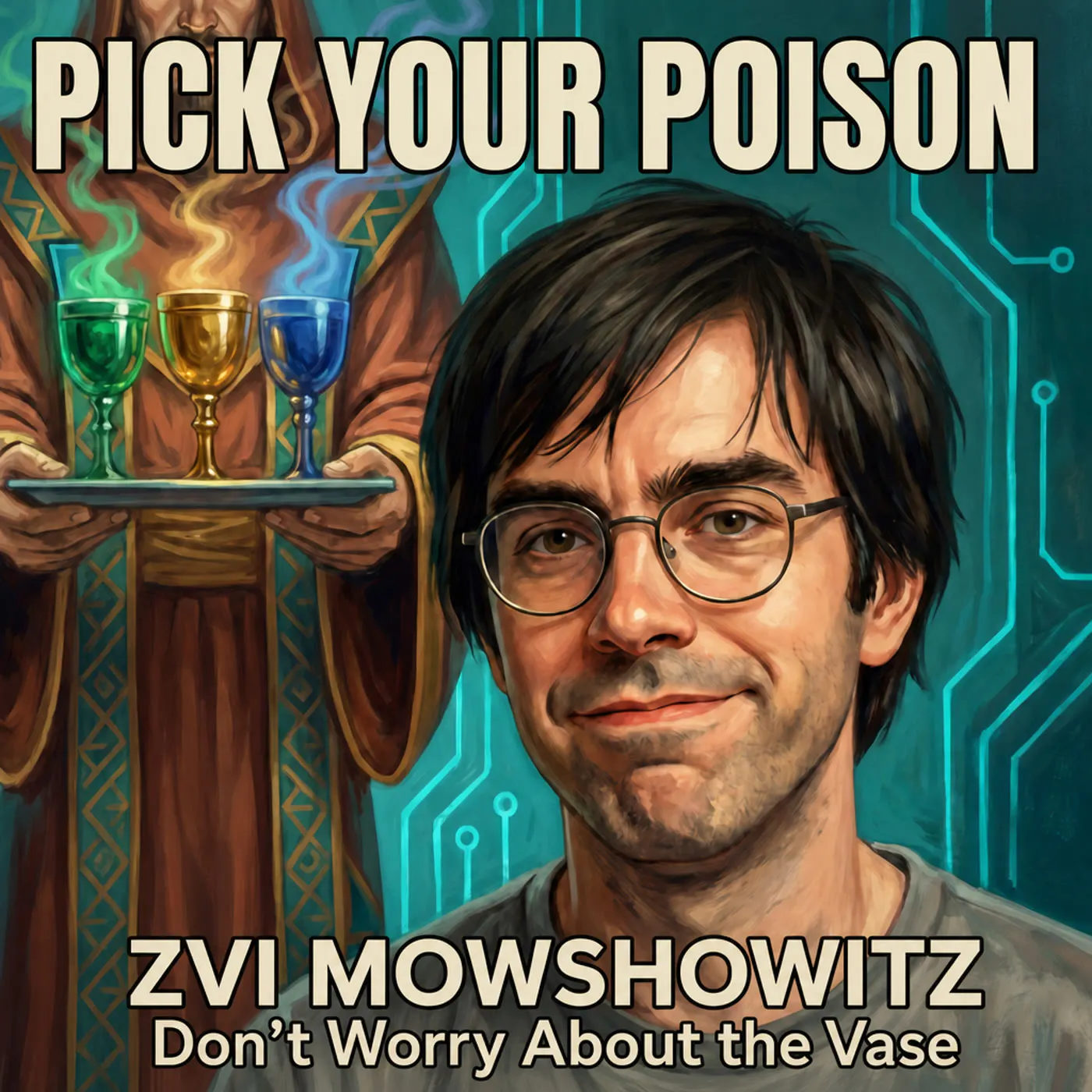 Pick Your Poison: Zvi Mowshowitz on the Unipolar/Multipolar AGI Dilemma, OpenFace & Pacing the ... Episode cover