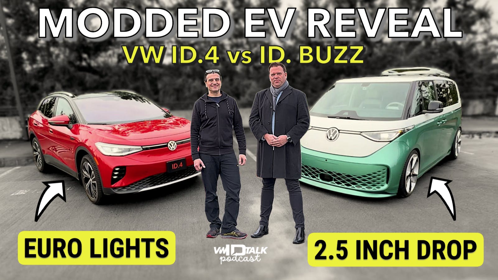 Episode 29: Modding the VW ID. Buzz & ID.4! Lowered, Euro Lights & More Episode 29: Modding the VW ID. Buzz & ID.4! Lowered, Euro Lights & More