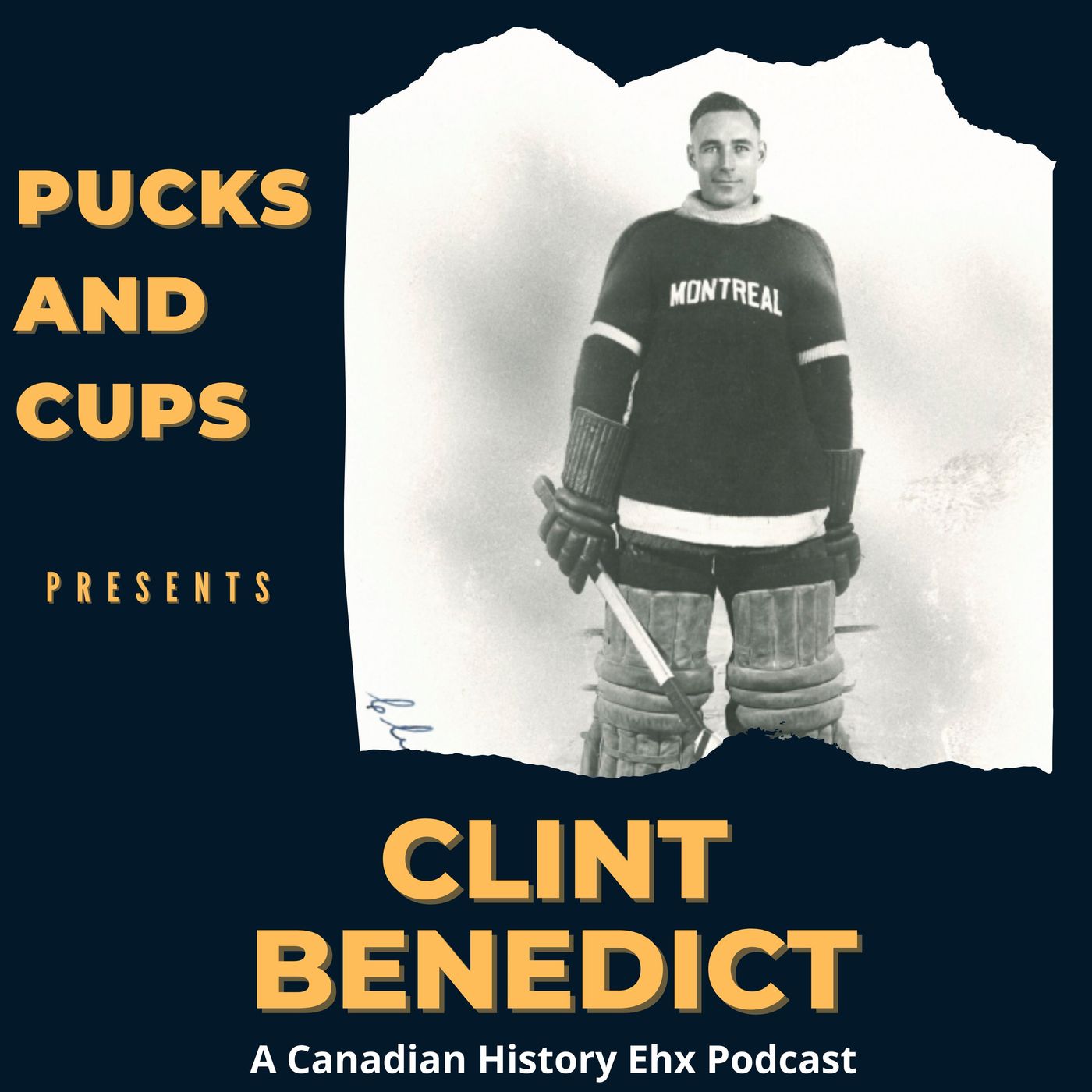 The Praying Goalie: Clint Benedict artwork