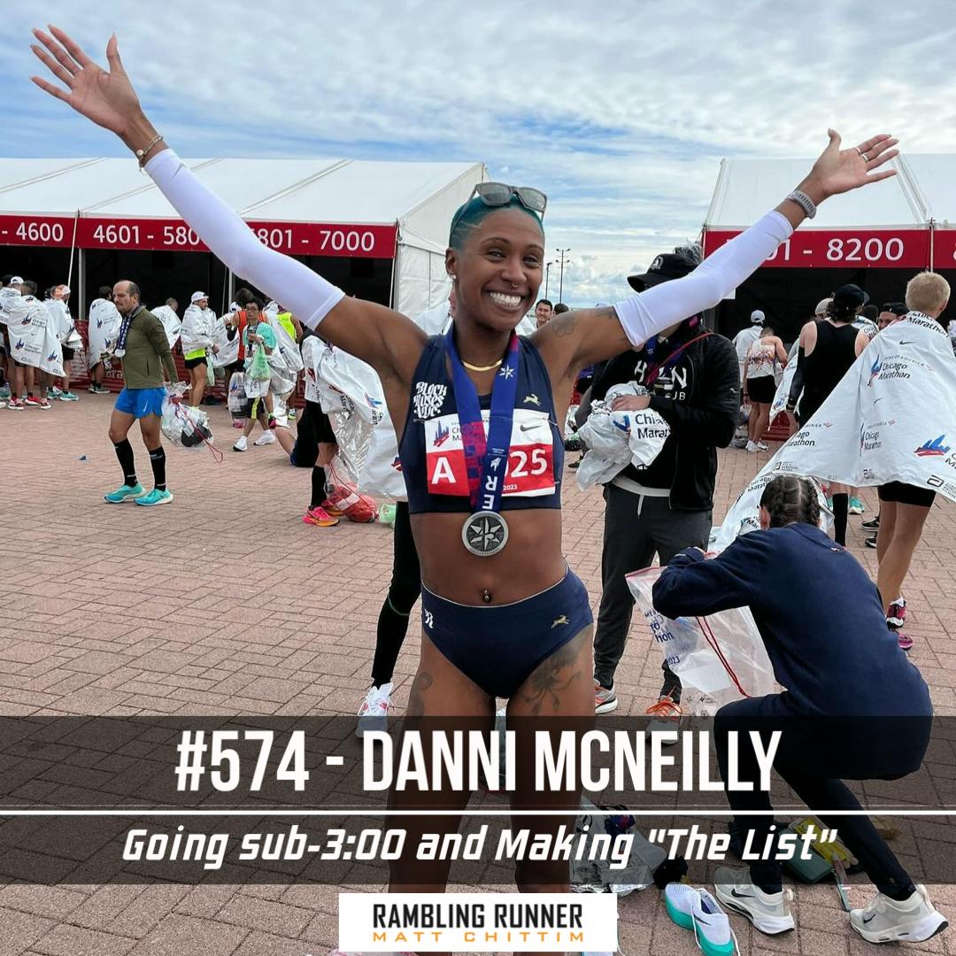 #574 - Danni McNeilly: The 31st U.S. Born African-American Women to Break 3:00