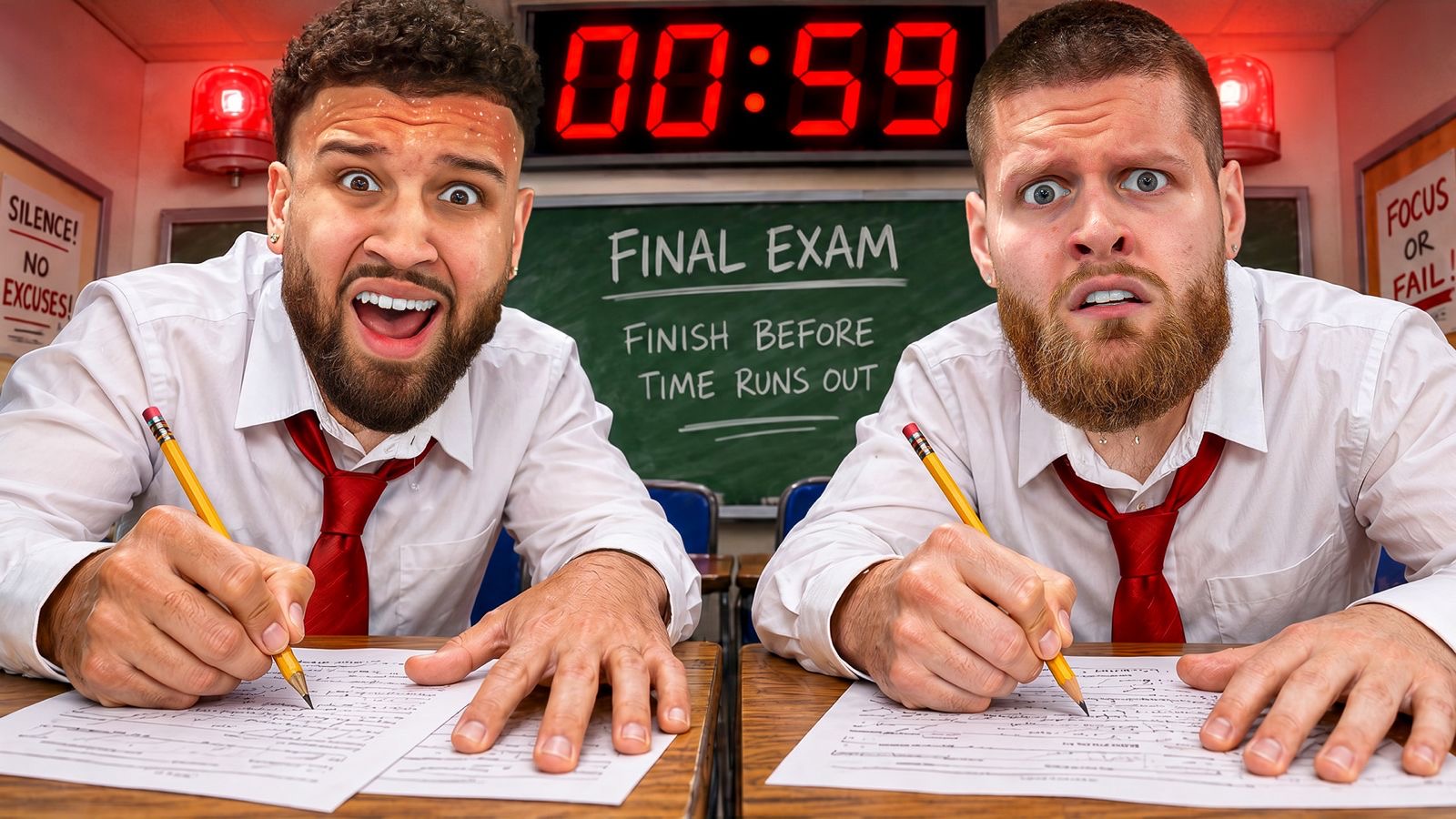 HARDEST HIGH SCHOOL EXAM CHALLENGE! -You Should Know Podcast-