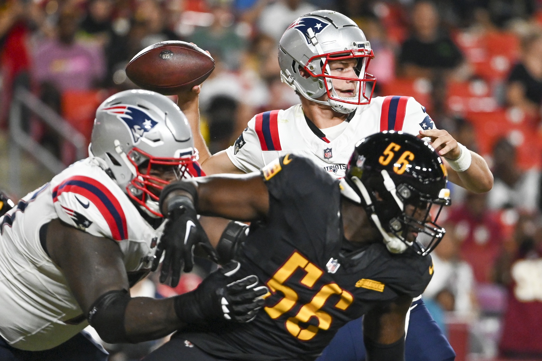 Bedard on Maye, offensive line and final cuts after Commanders game with 98.5 The SportsHub