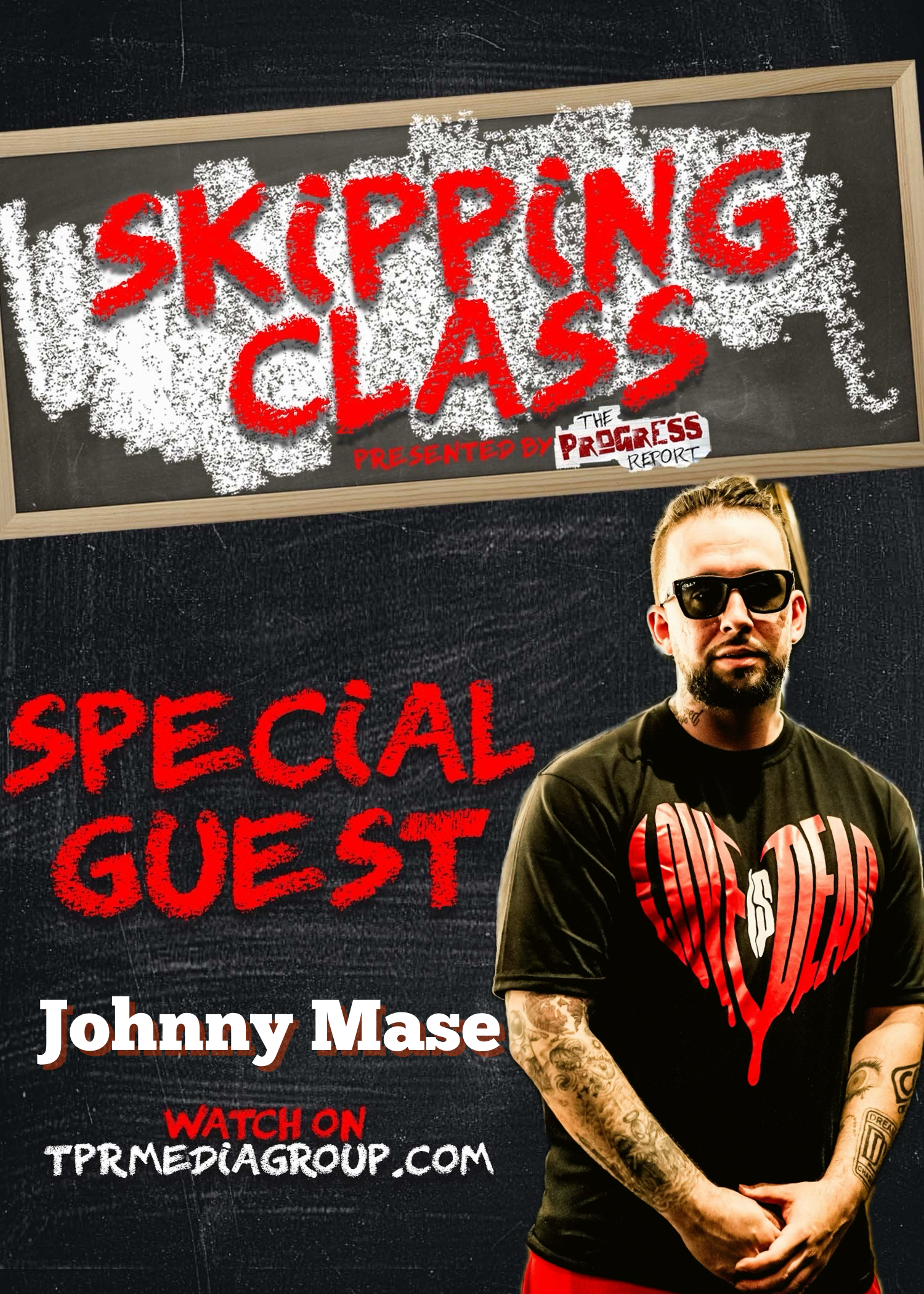 Johnny Mase speaks on losing parents to drugs, being a white rapper, project with DJ Holiday