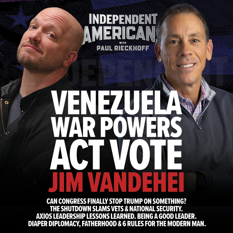 368. Jim VandeHei. Venezuela War Powers Act Vote. Can Congress Finally Stop Trump on Something? The Shutdown Slams Vets & National Security. Axios Leadership Lessons Learned. Being a Good Leader. Diaper Diplomacy, Fatherhood & 6 Rules for the Modern Man.