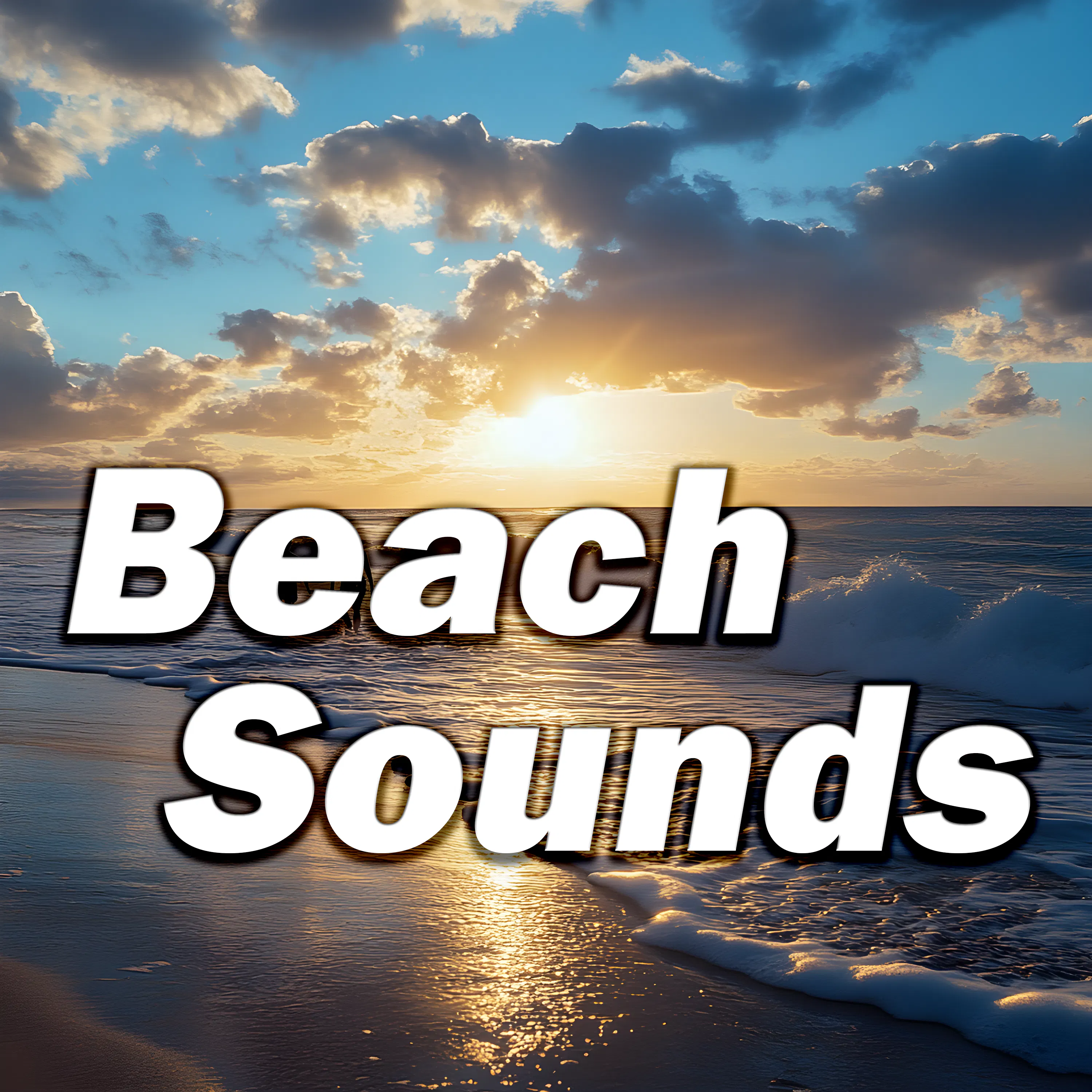 Golden Sands of Serenity: Peaceful Beach Sounds