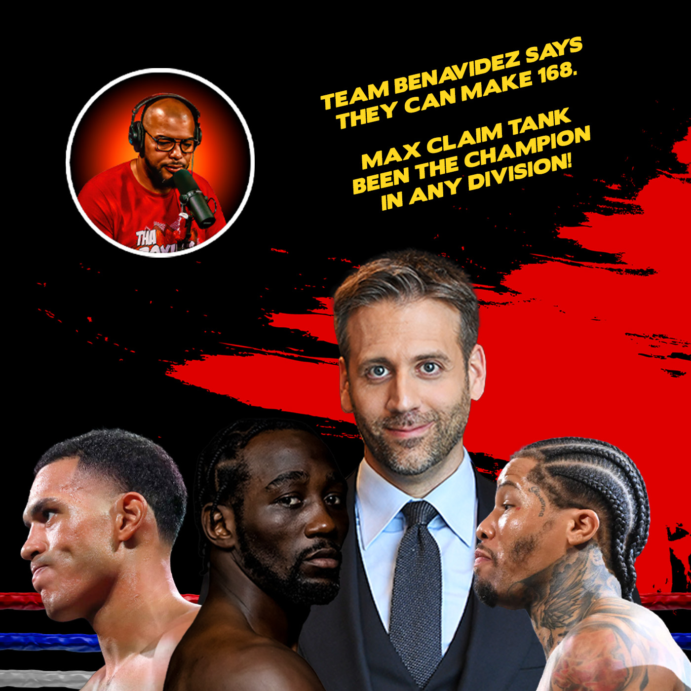 ☎️Crawford vs Benavidez: Too Big to Handle❓Plus Gervonta Davis NEVER Been Champion❓