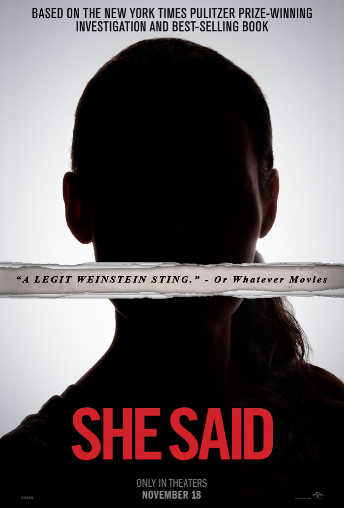 SHE SAID | Or Whatever Movies | Episode 177 episode artwork