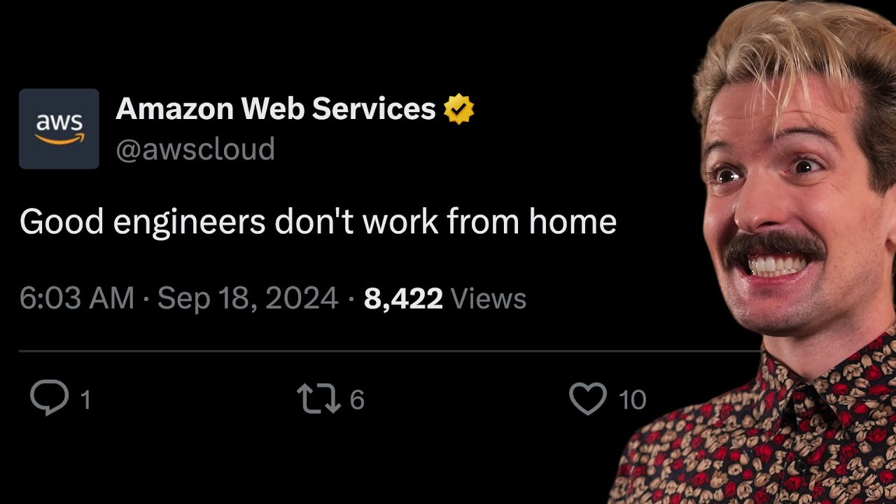 Amazon Returns To Office, AWS Employees AREN'T Happy | Theo - t3․gg