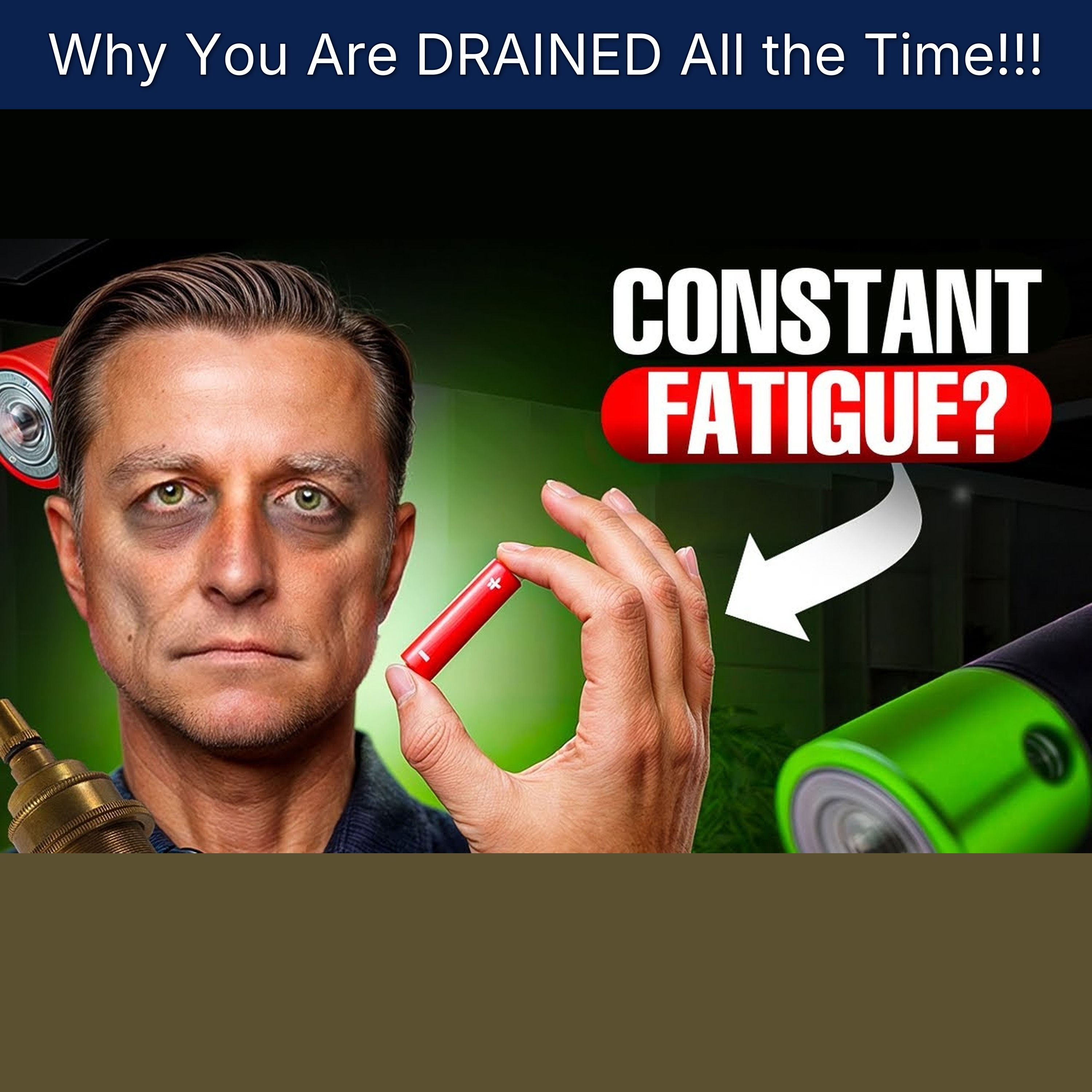 Why You Are DRAINED All the Time!!! episode artwork