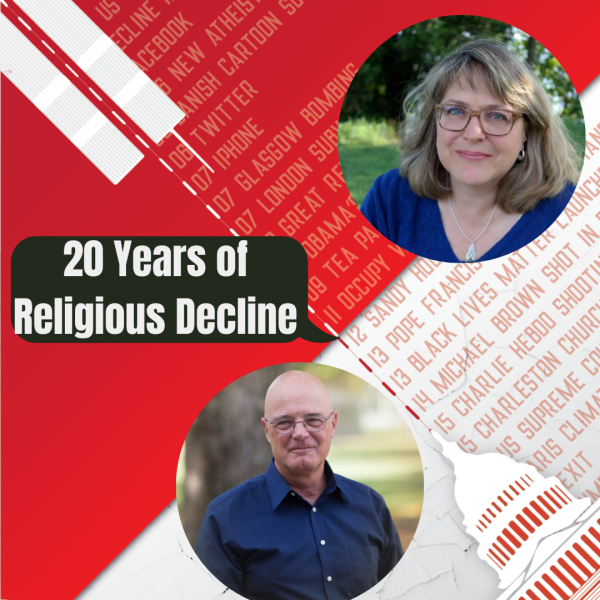 Diana Bass & Brian McLaren: 20 Years of Religious Decline