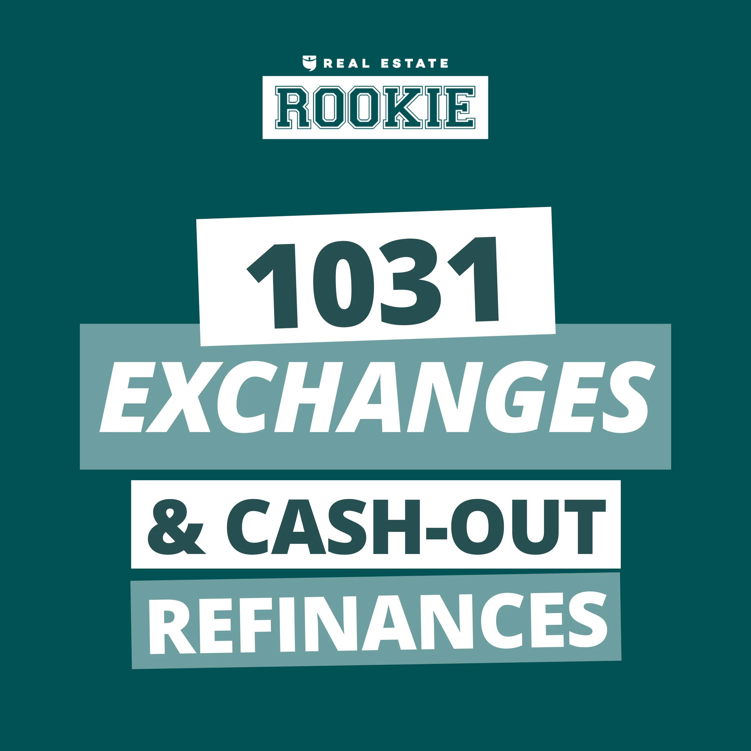120: Rookie Reply: Can I Cash-Out Refi After a 1031 Exchange?