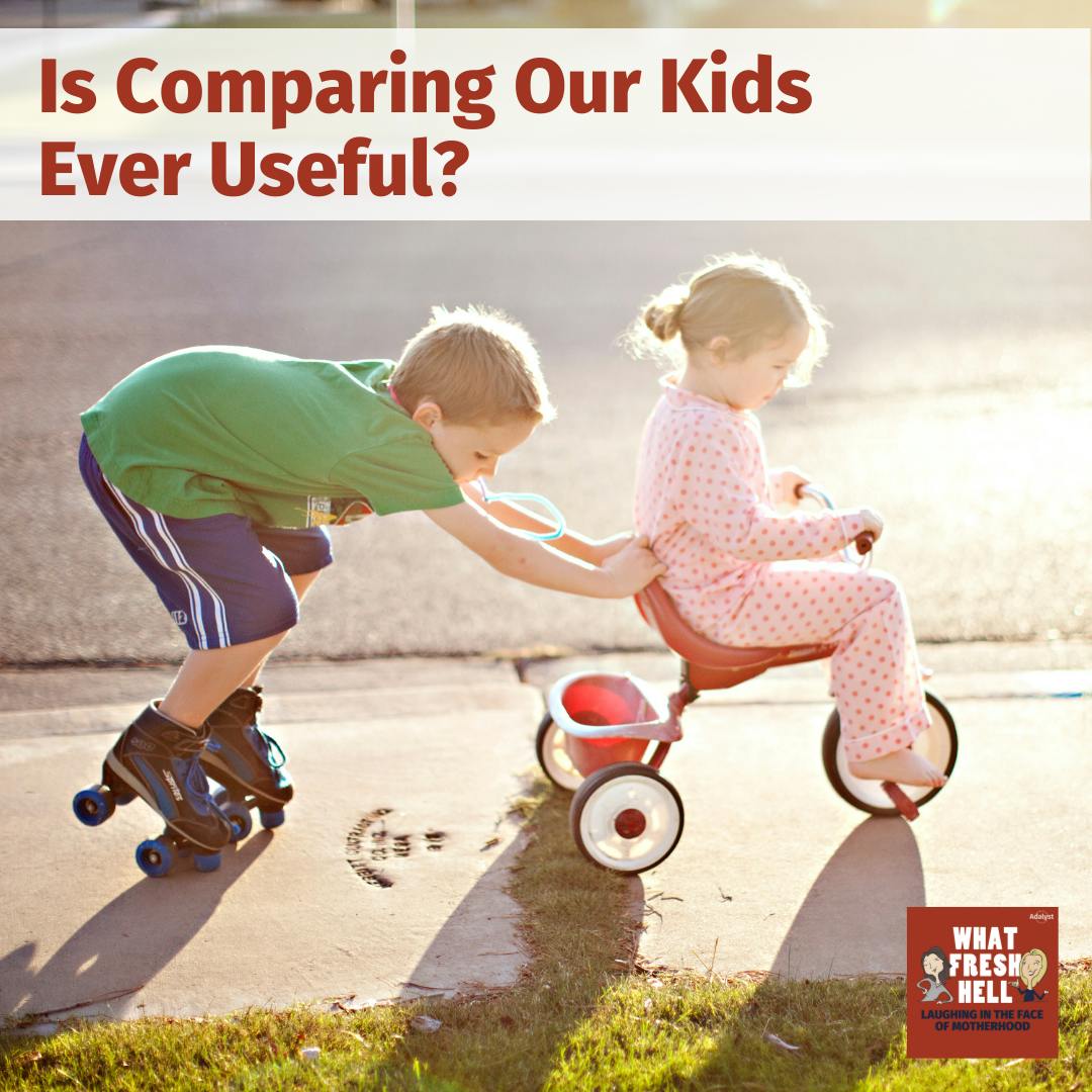 Is Comparing Our Kids Ever Useful? Image